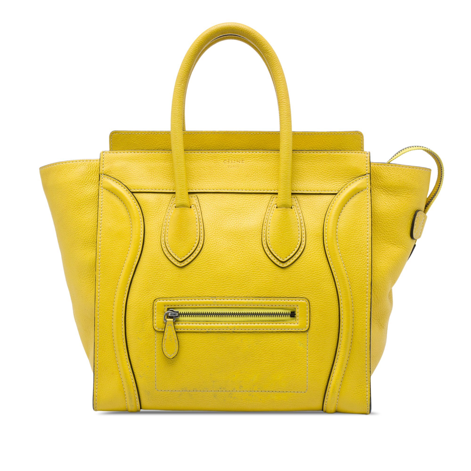 Luggage leather handbag