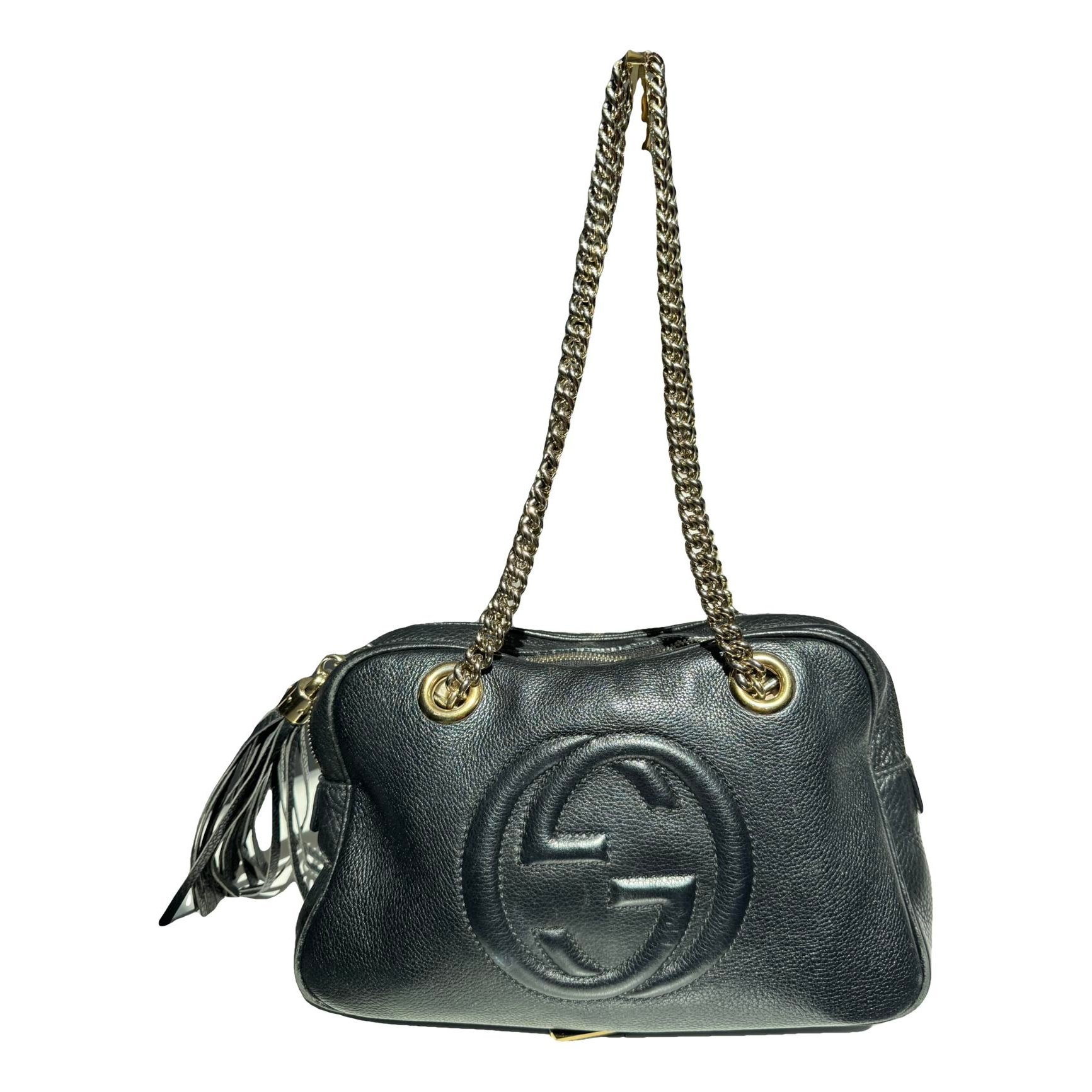 Soho Double Chain leather handbag