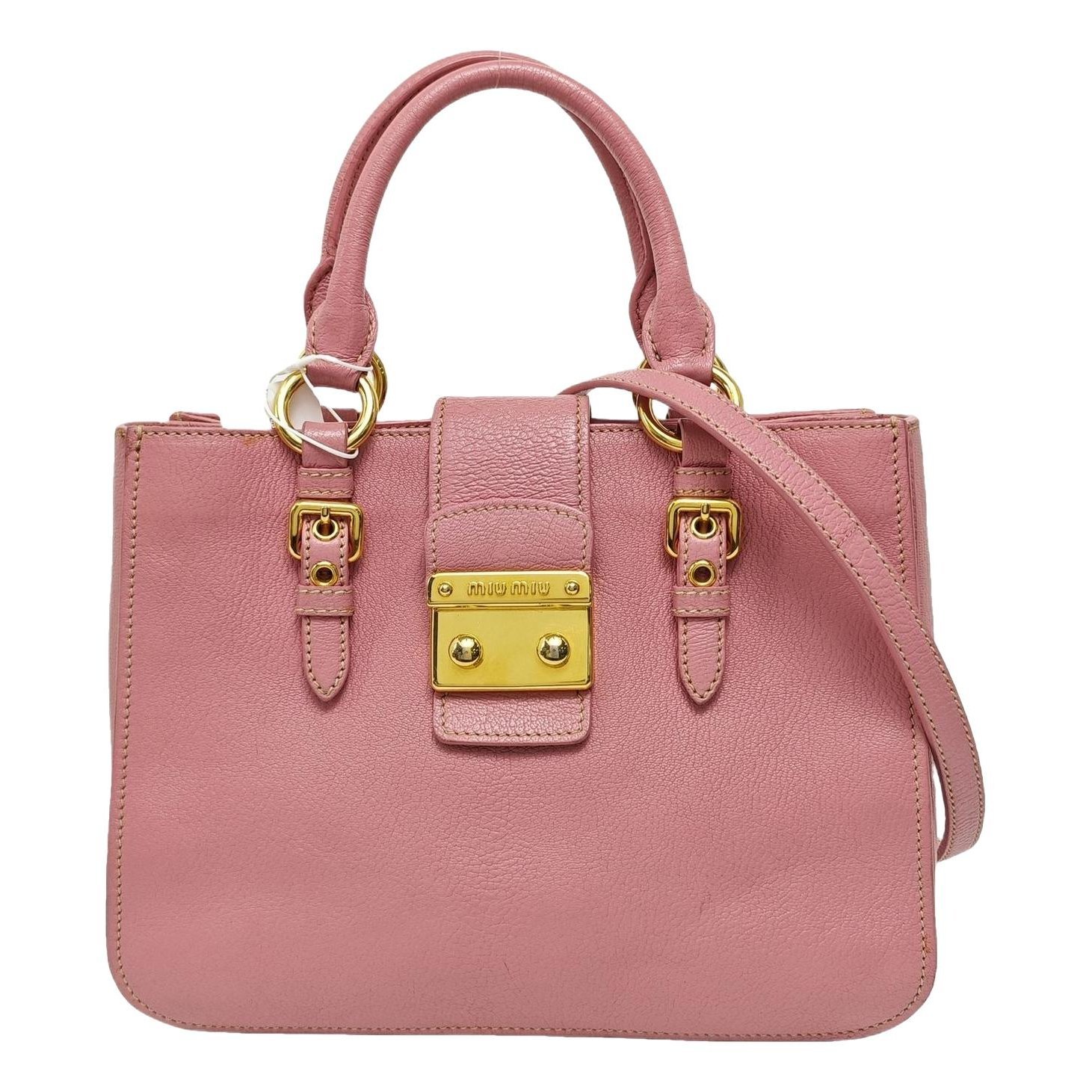 Leather handbag