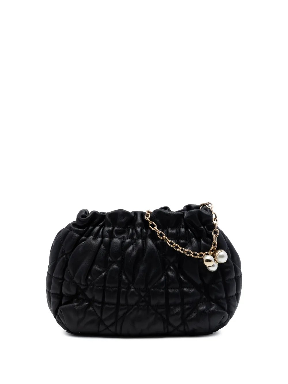Dior 2010 Mini Lambskin Cannage Gaufre Delices Bag shoulder bag