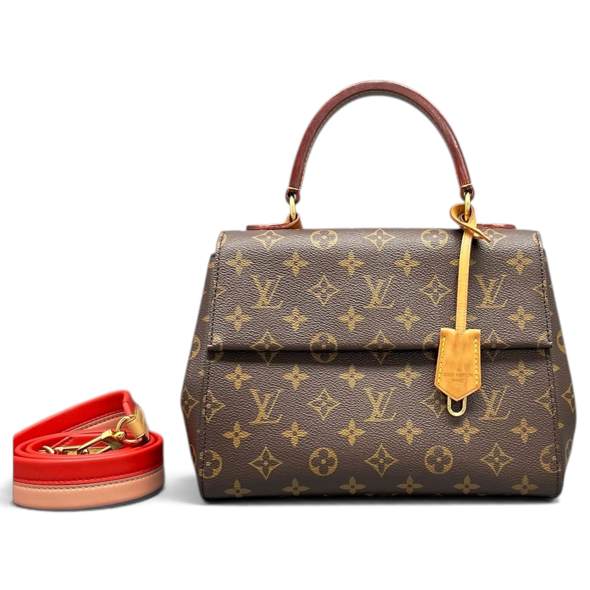 Cluny leather handbag