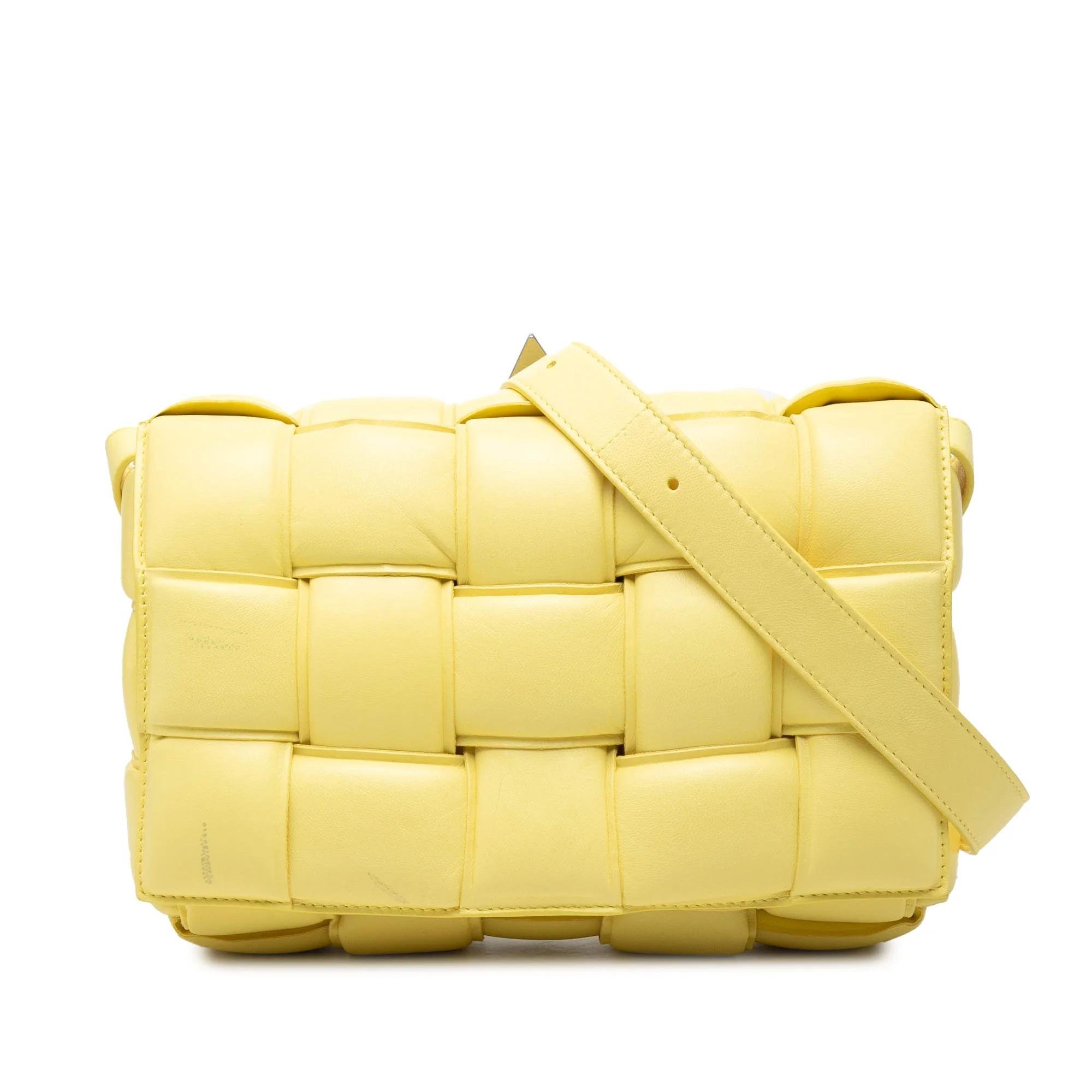 Cassette leather crossbody bag