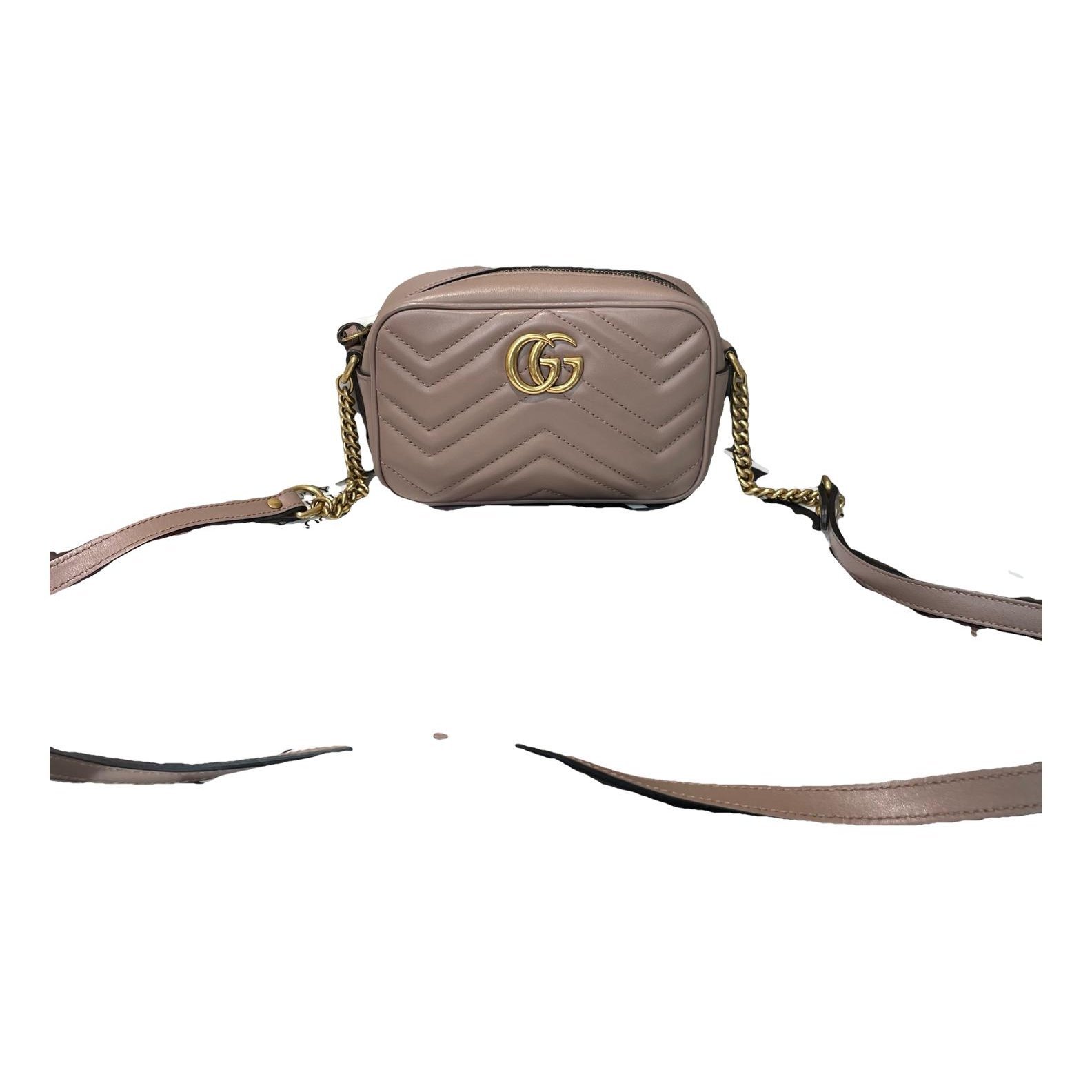 GG Marmont Chain Matelasse leather handbag