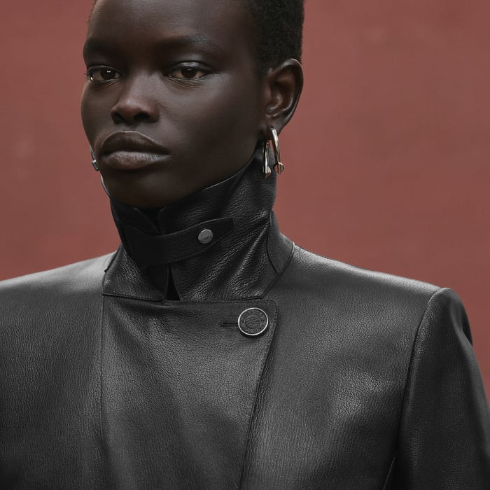Noir Pea Coat