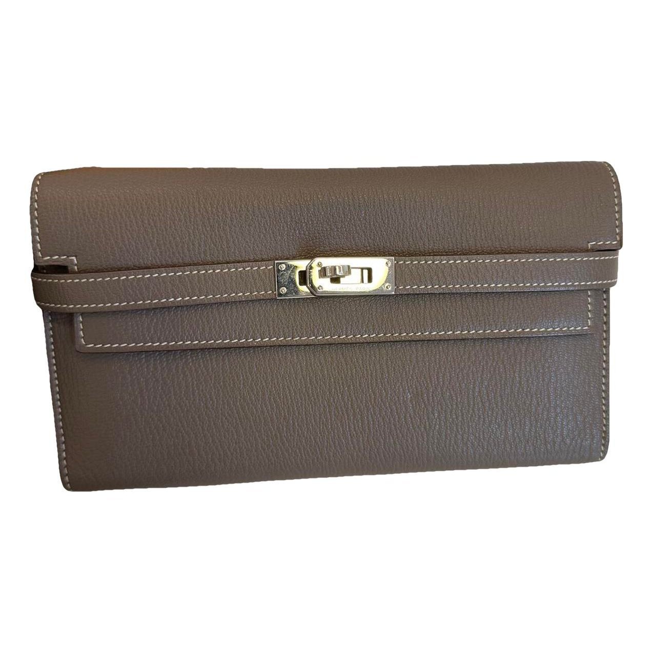 Hermes Leather clutch bag