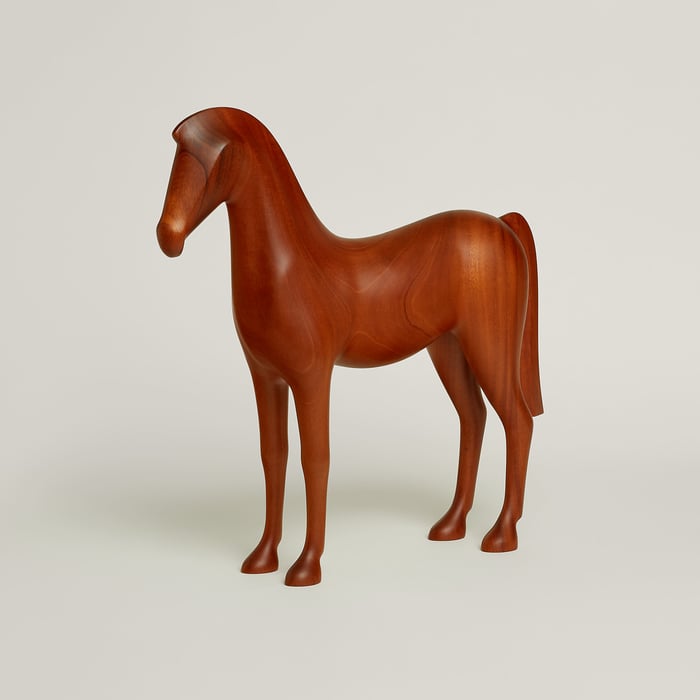 Naturel Arion Horse Sculpture