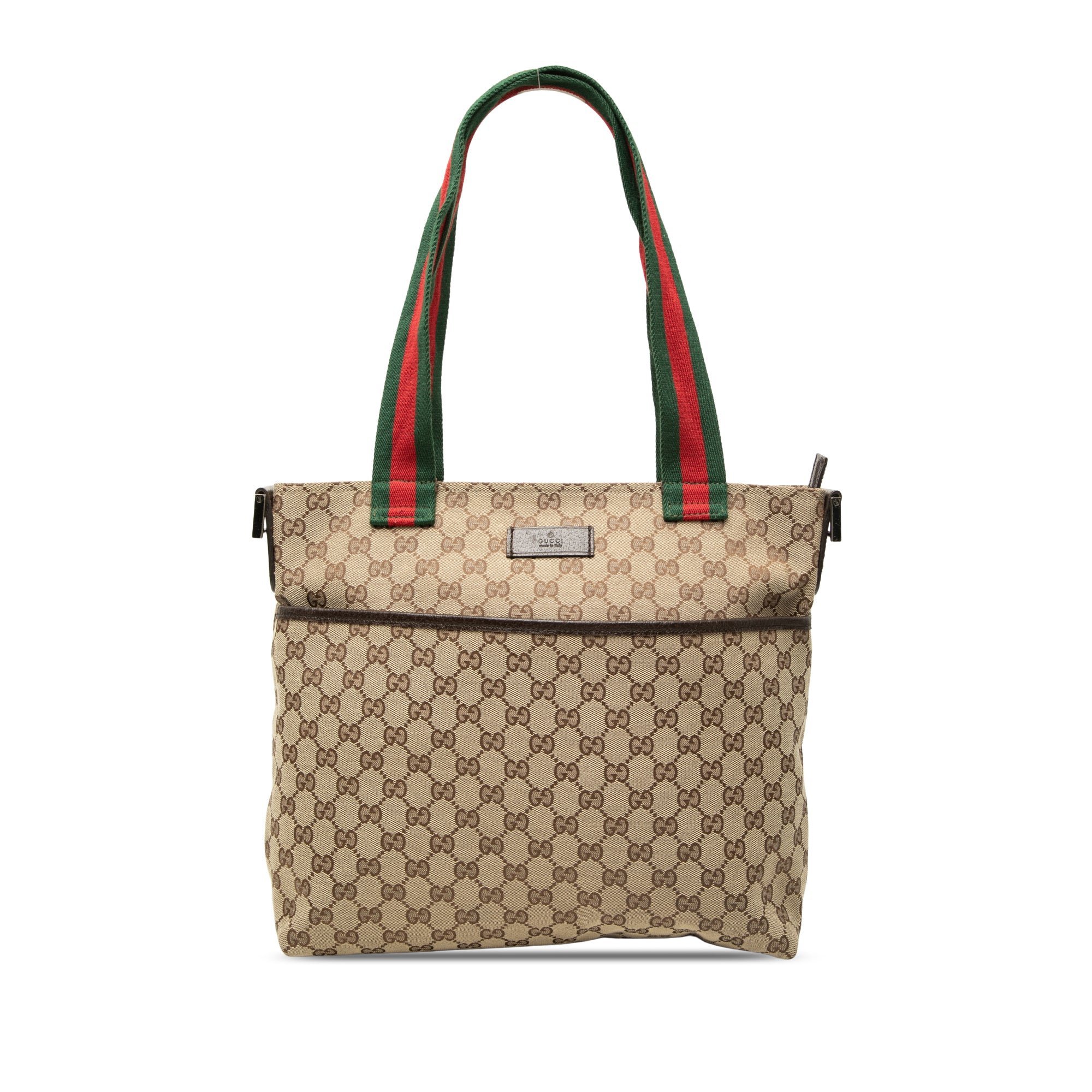Gucci B cloth satchel