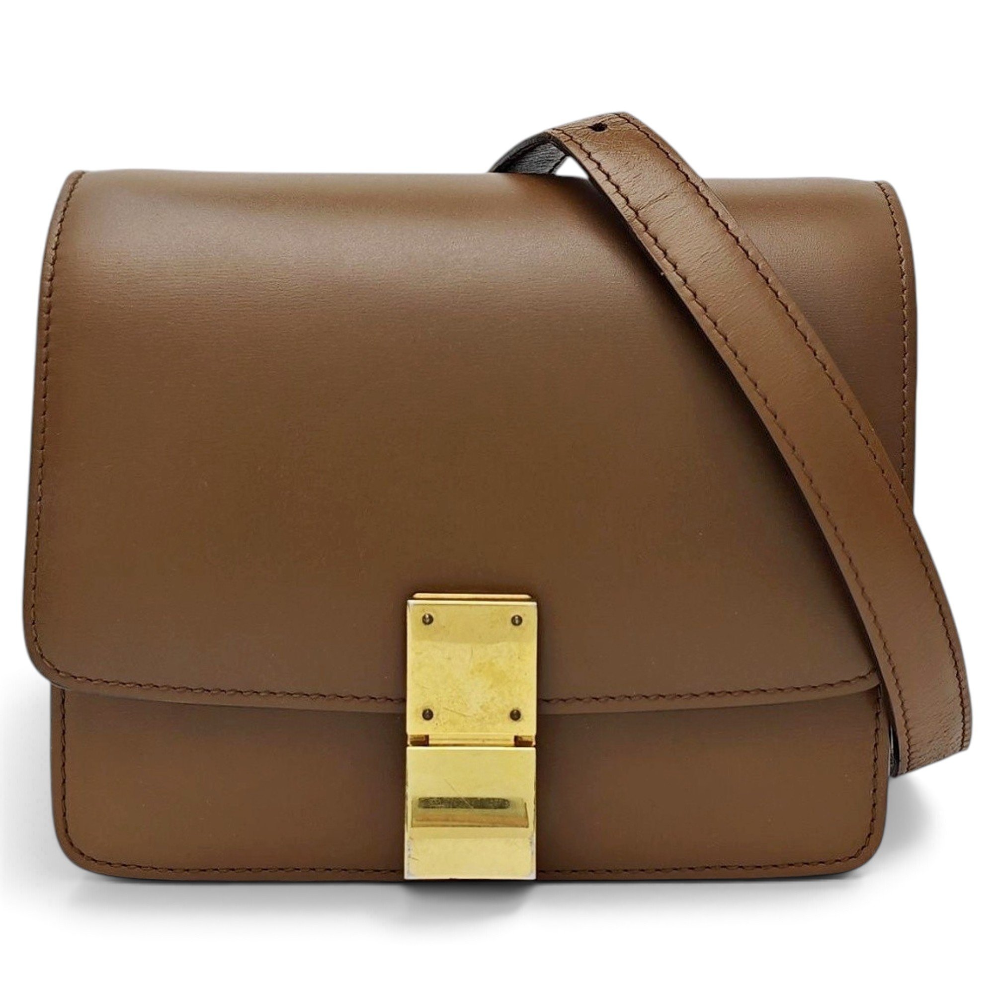 Leather handbag