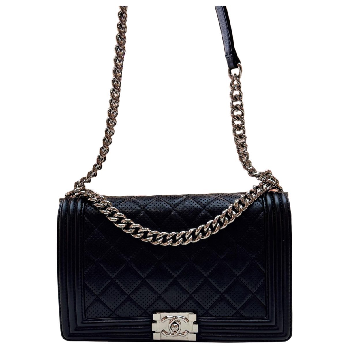 Boy leather crossbody bag