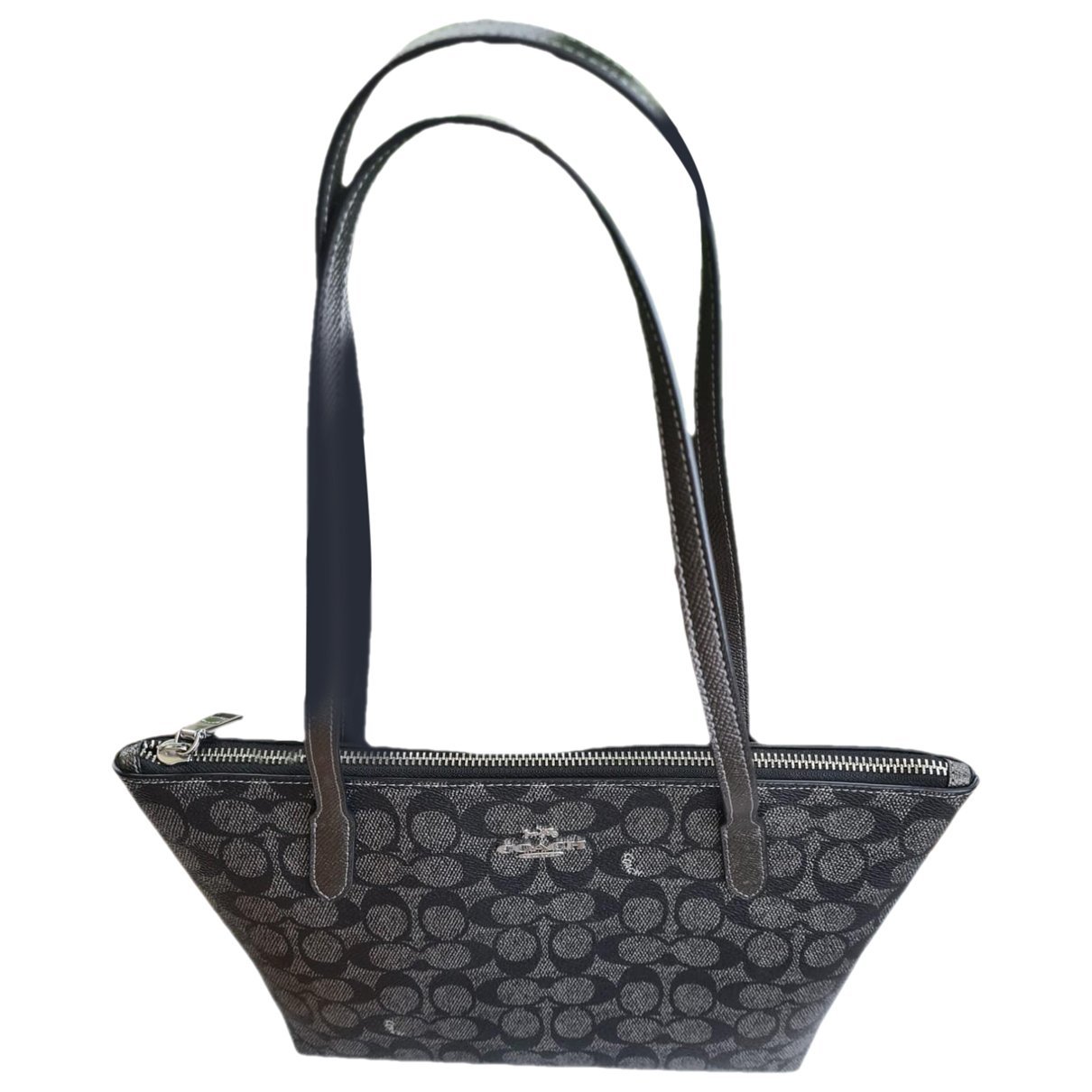 CITY ZIP TOTE leather tote