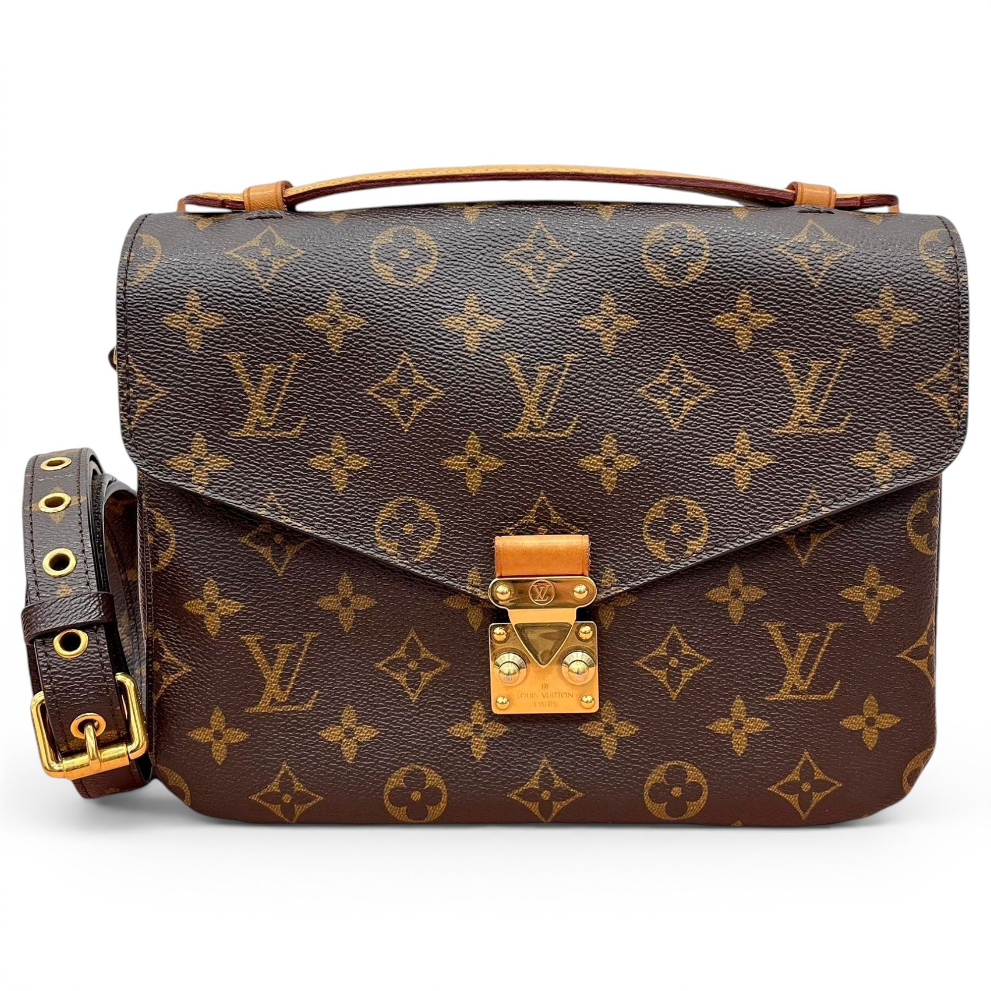 Metis leather handbag