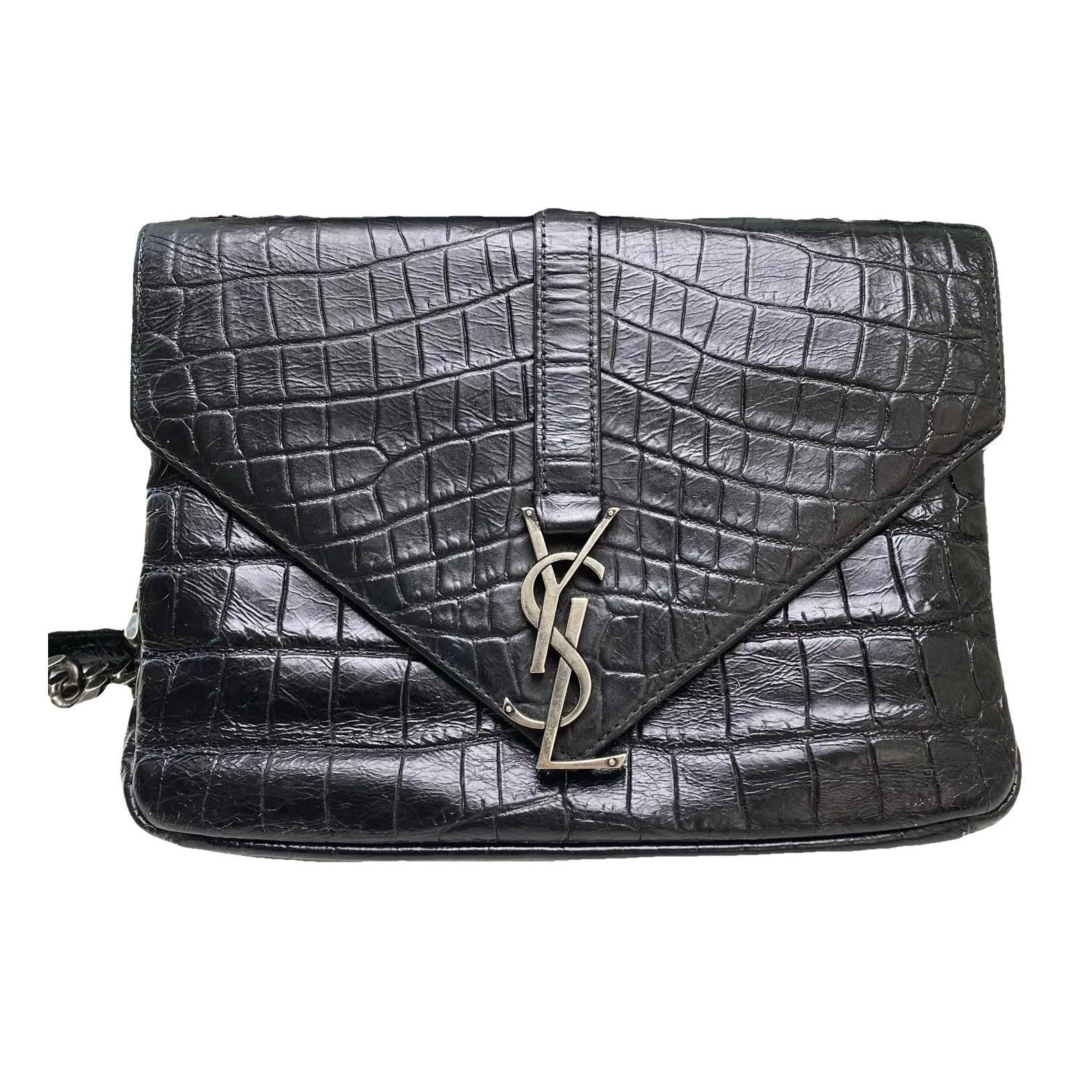 Collége monogramme leather handbag