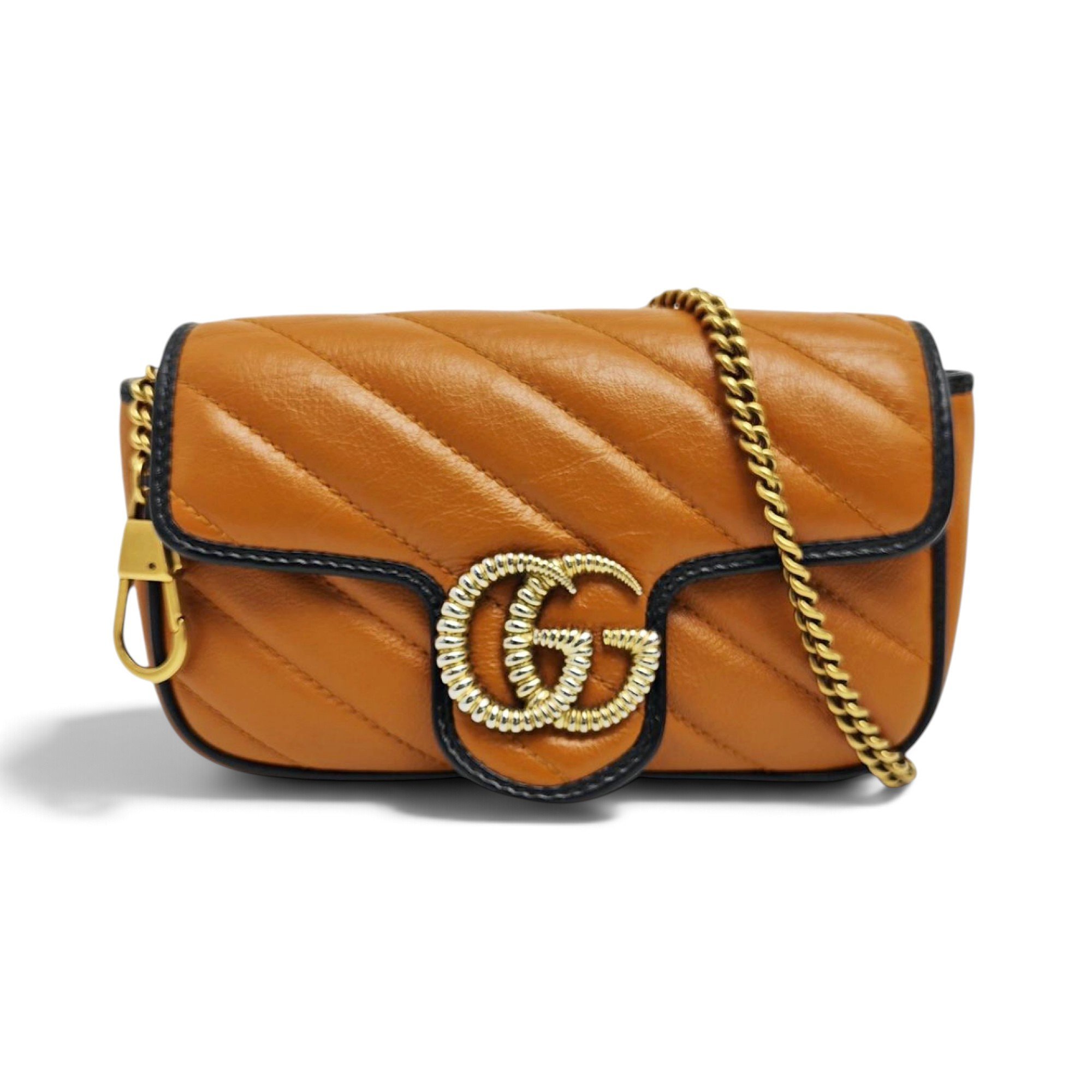 GG Marmont Flap leather handbag