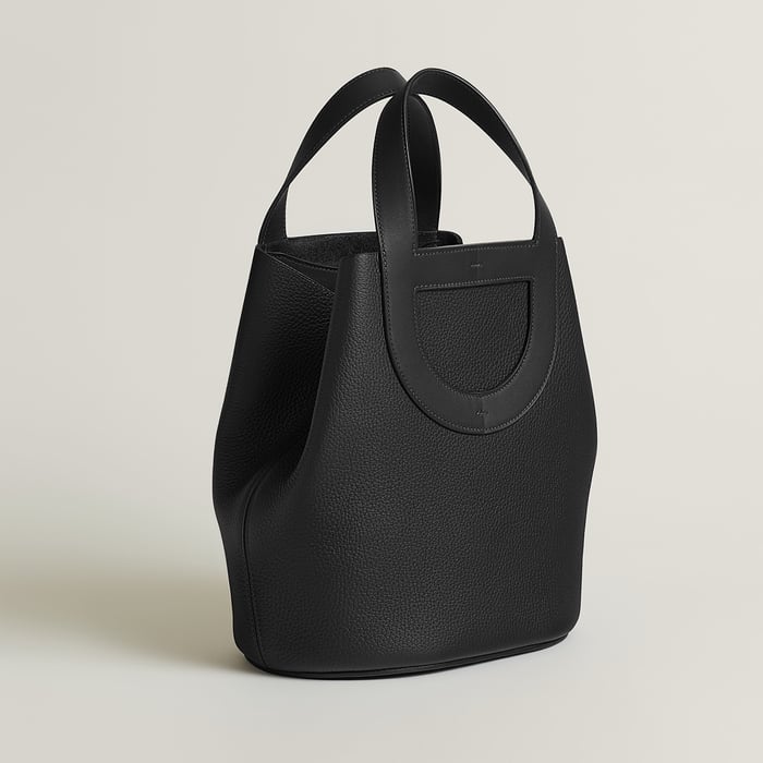 Noir Bolsa Hermès In-the-loop 23