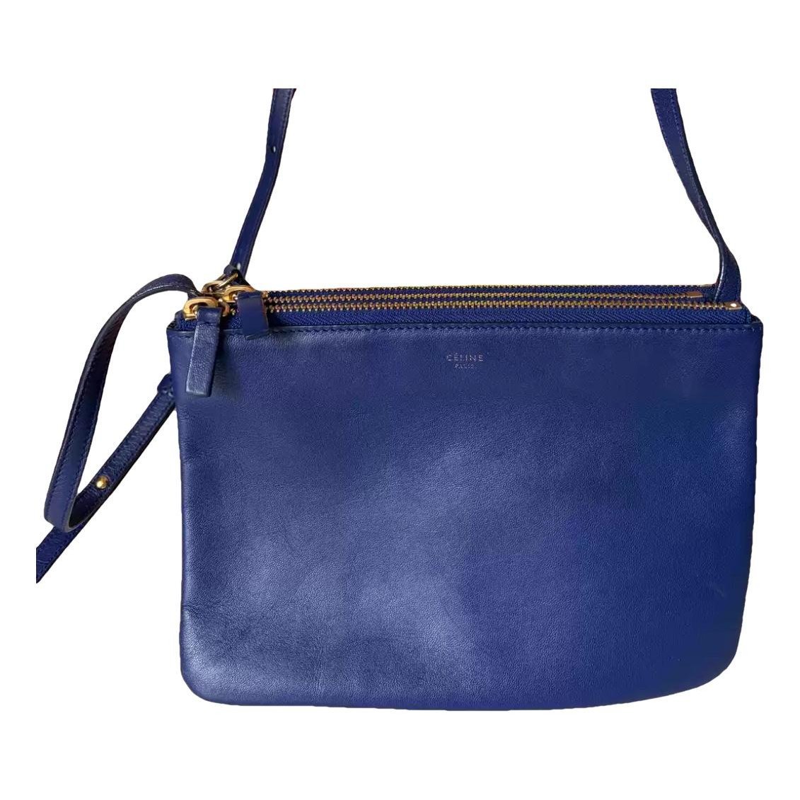 Trio leather crossbody bag
