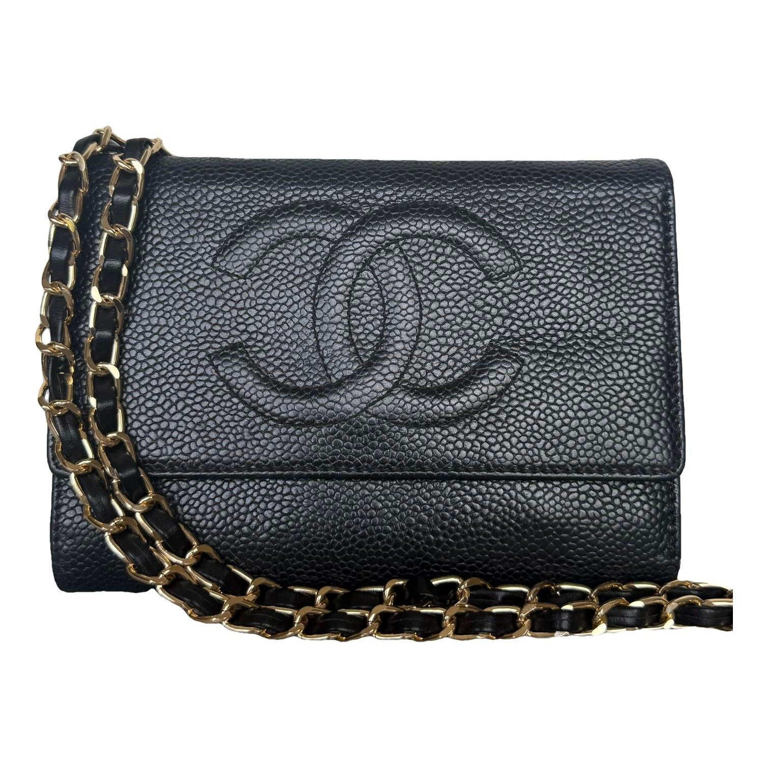 Wallet On Chain Timeless/Classique leather crossbody bag