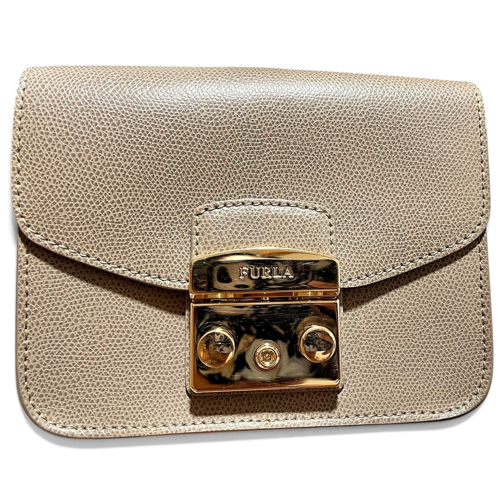 Metropolis leather crossbody bag