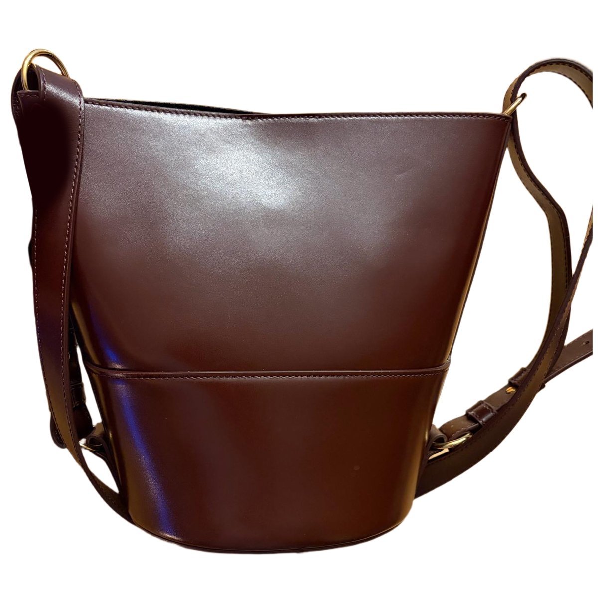 Leather crossbody bag