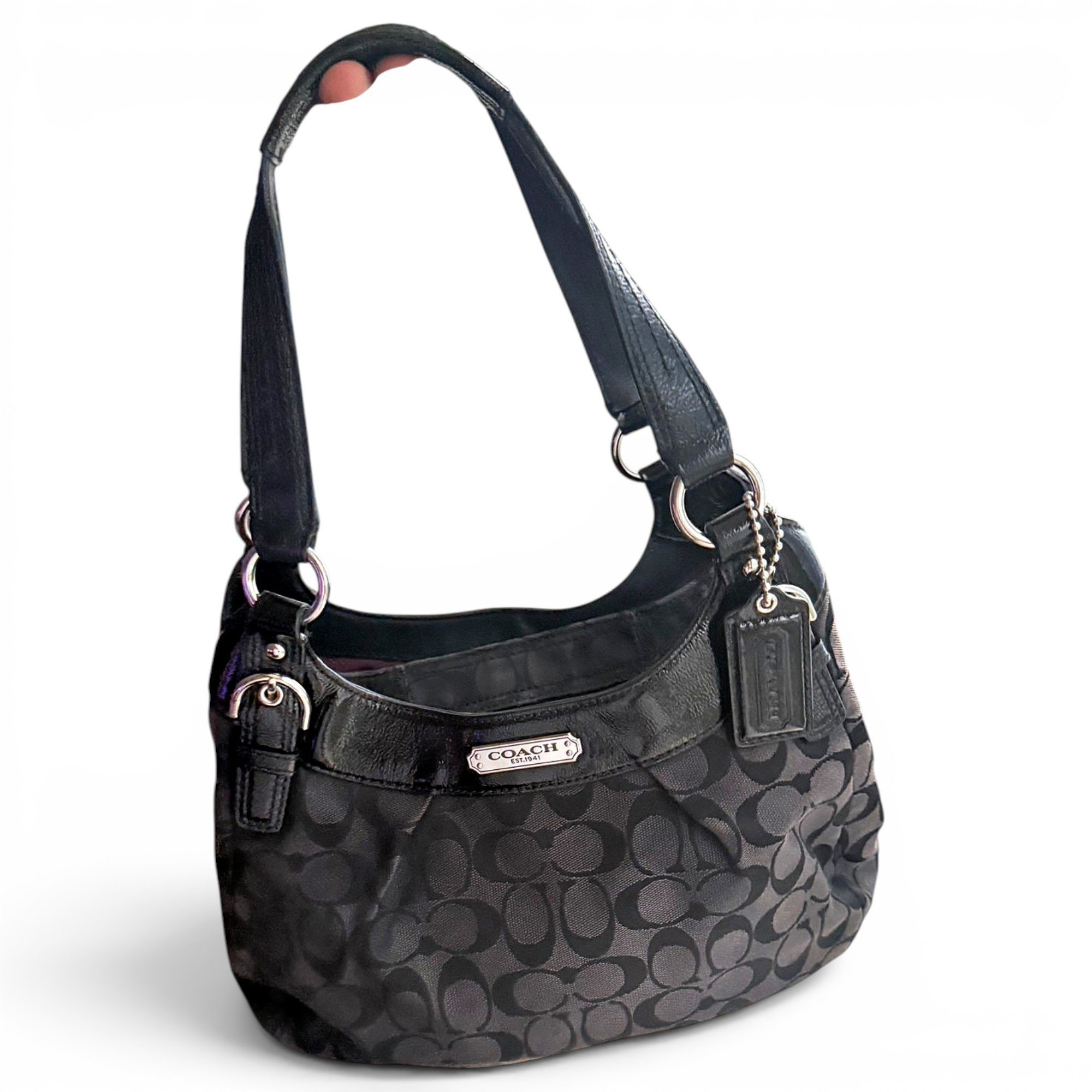 Hamilton Hobo cloth handbag