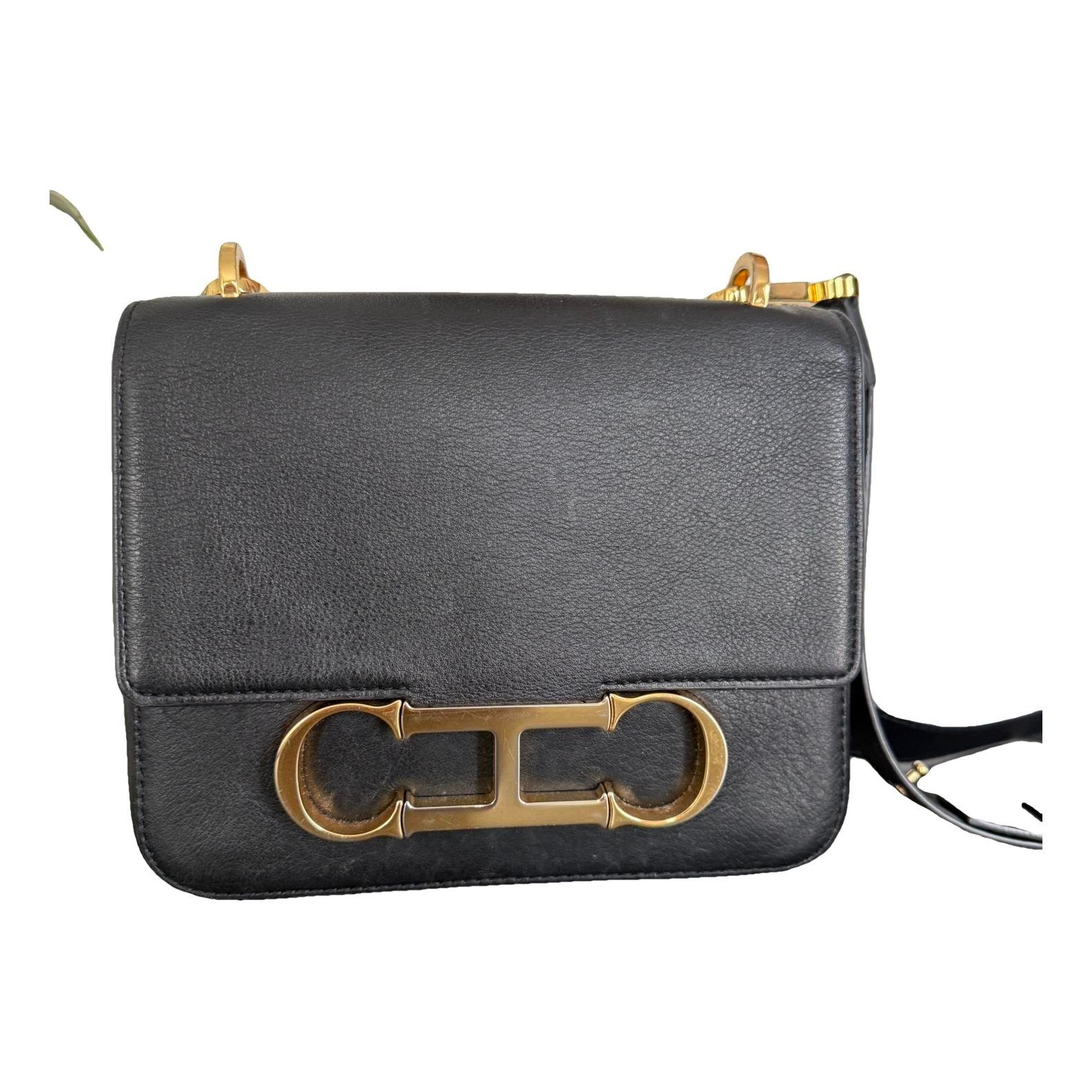 Leather crossbody bag