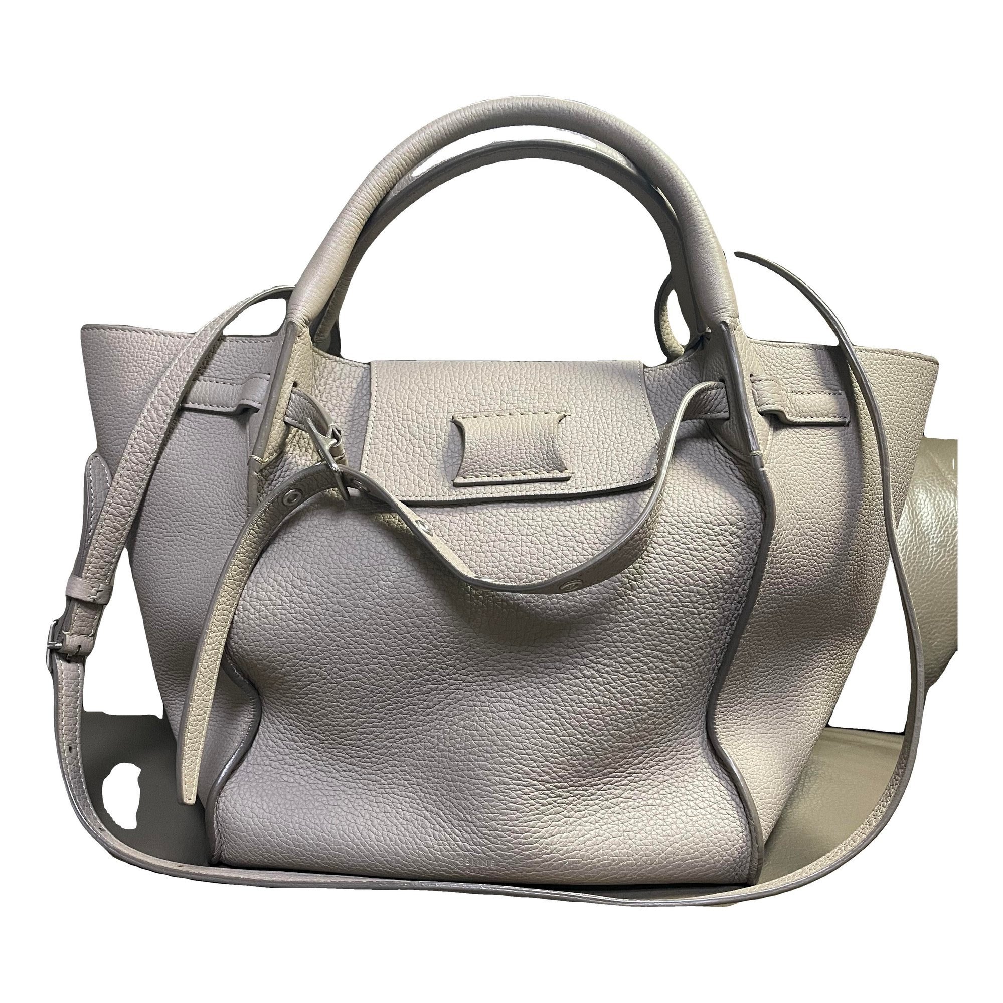 Big Bag leather handbag