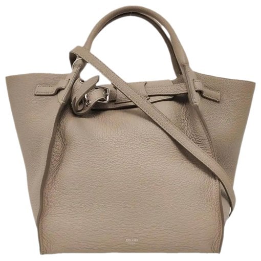 Big Bag leather handbag