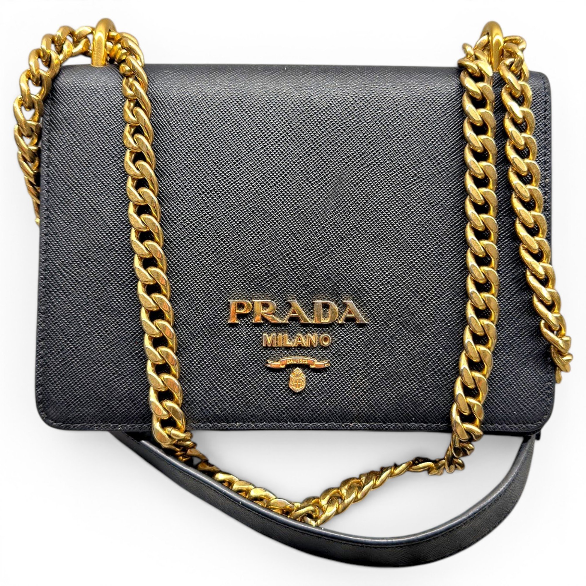 Cahier leather handbag