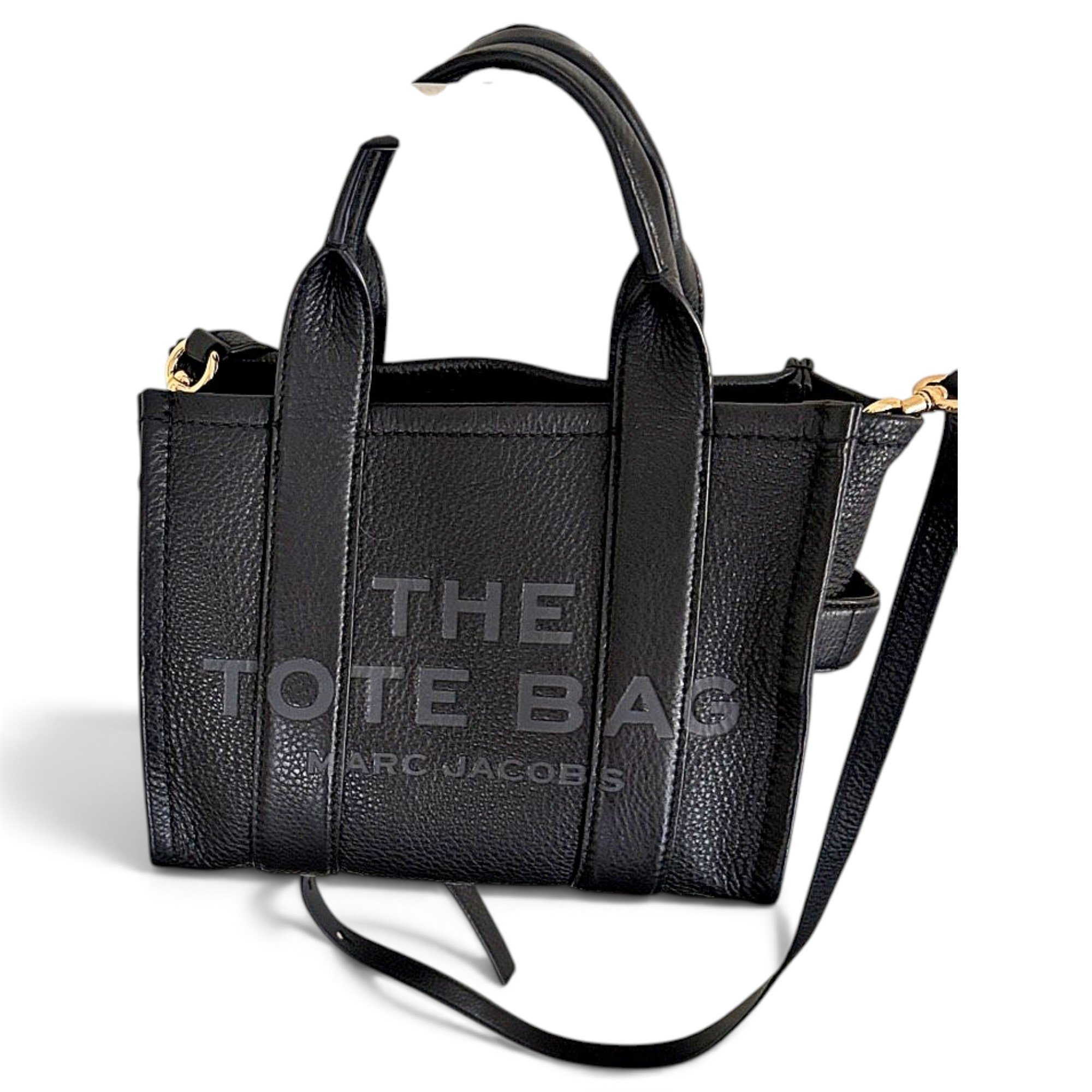 The Tag Tote leather tote