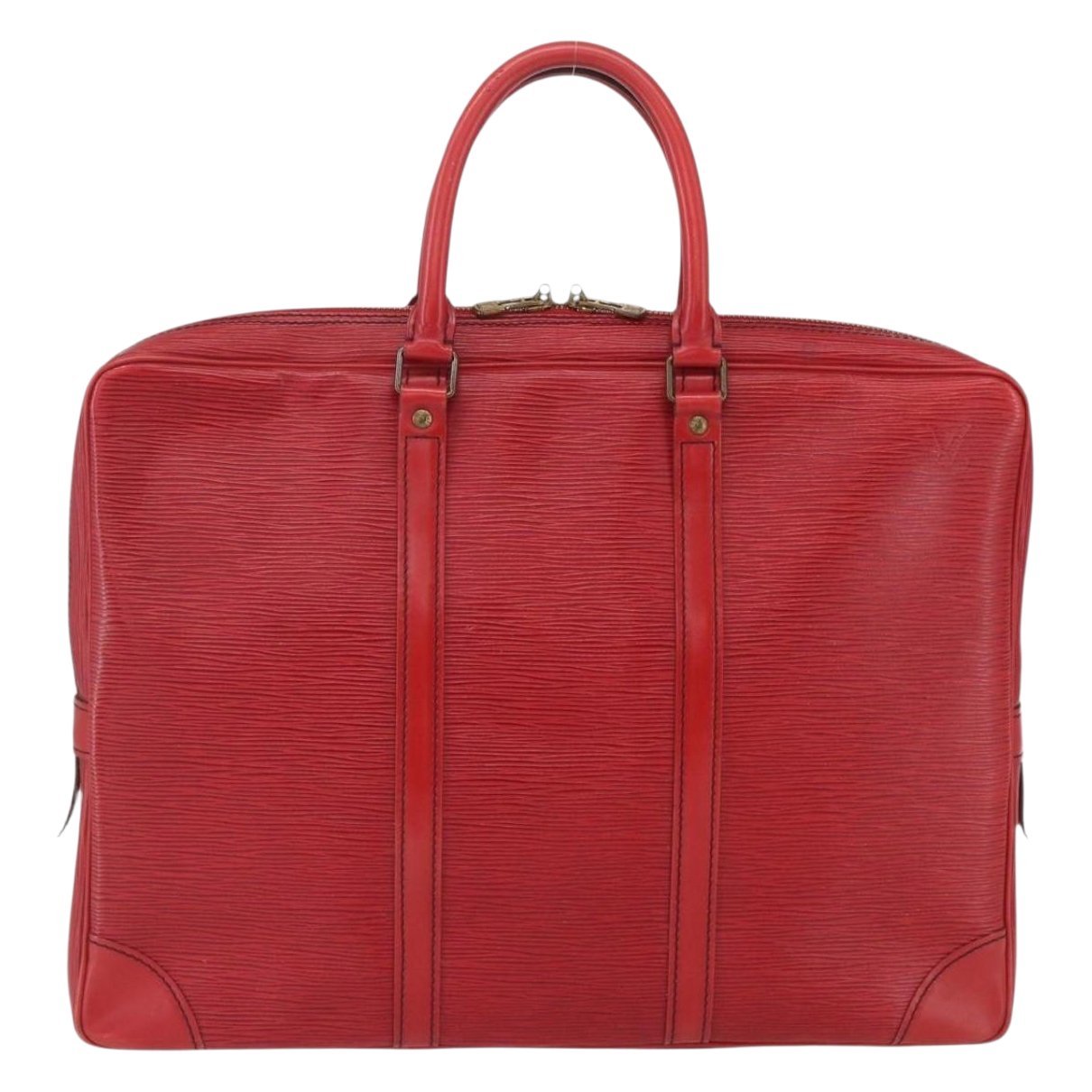 Porte Documents Voyage leather bag