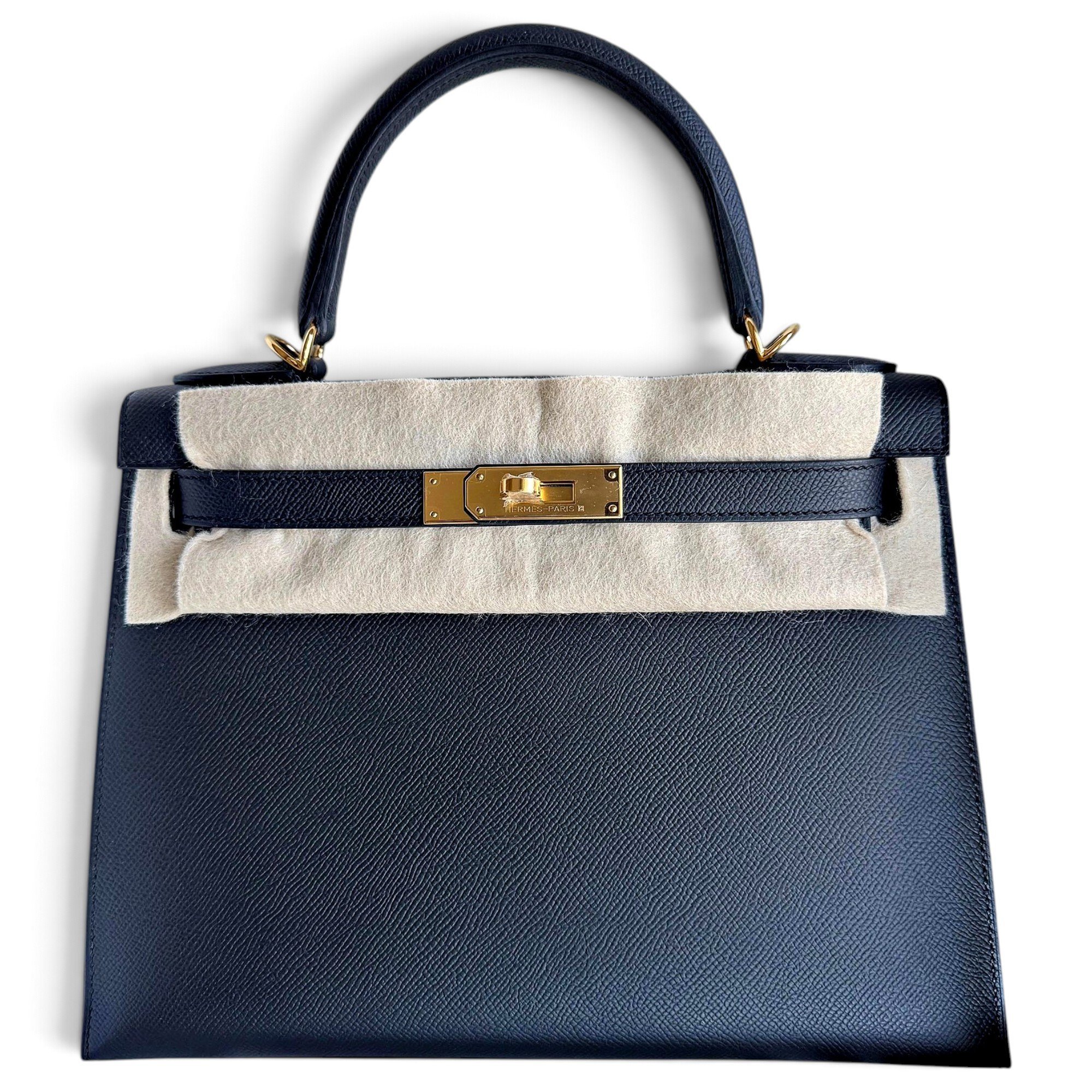 Kelly 28 leather handbag