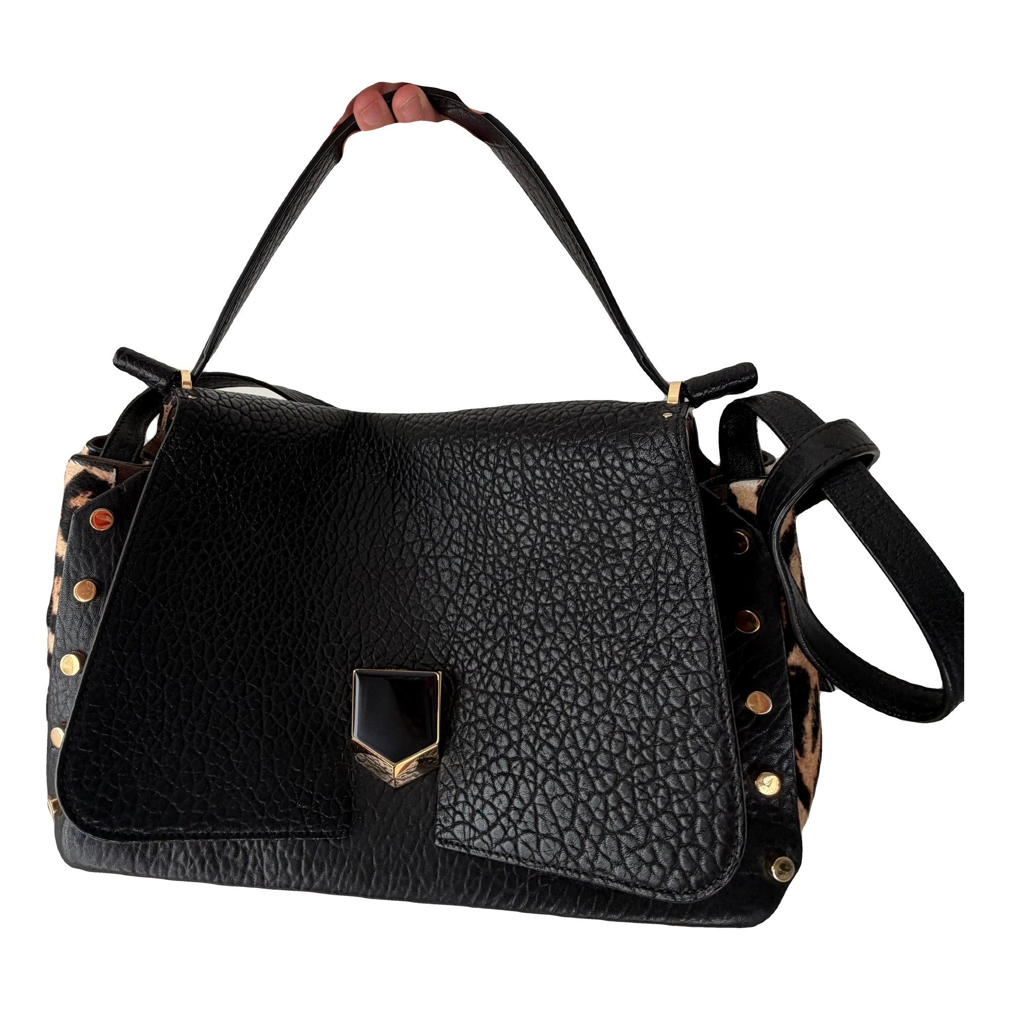 Lockett leather handbag