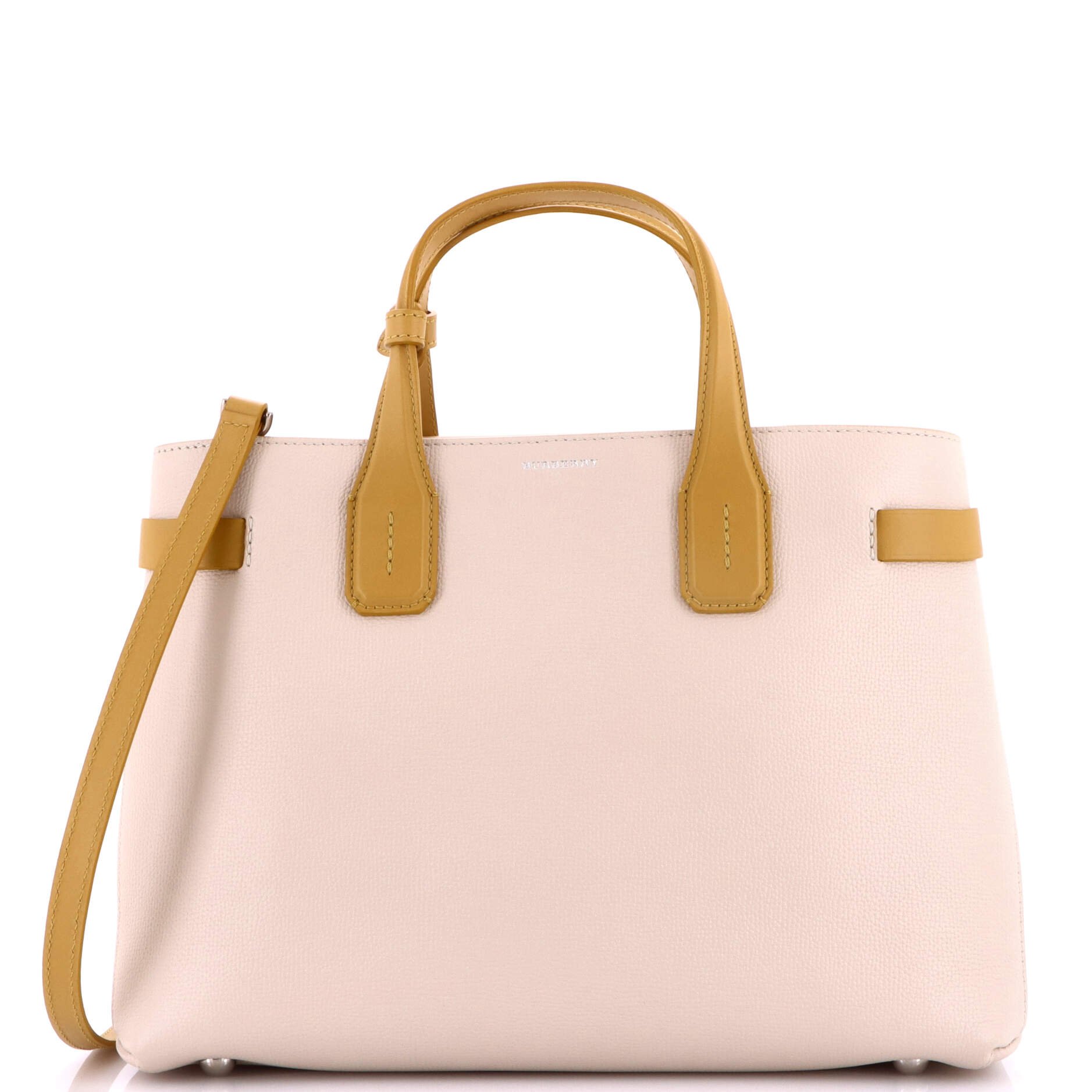 Banner Tote Leather Medium