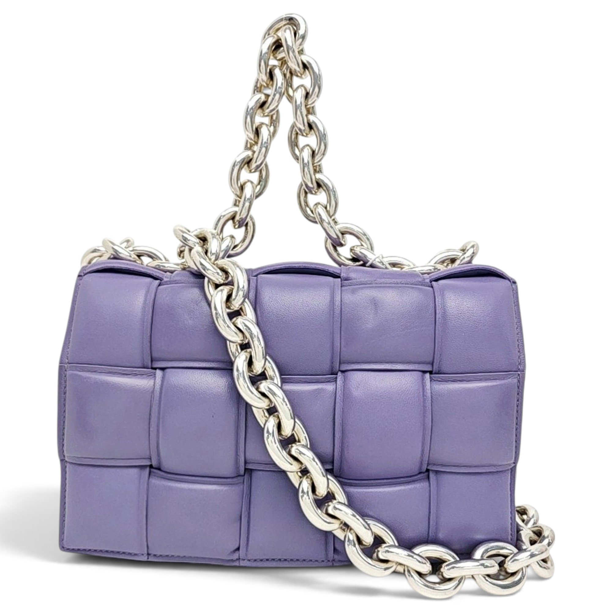 Brick Cassette leather handbag