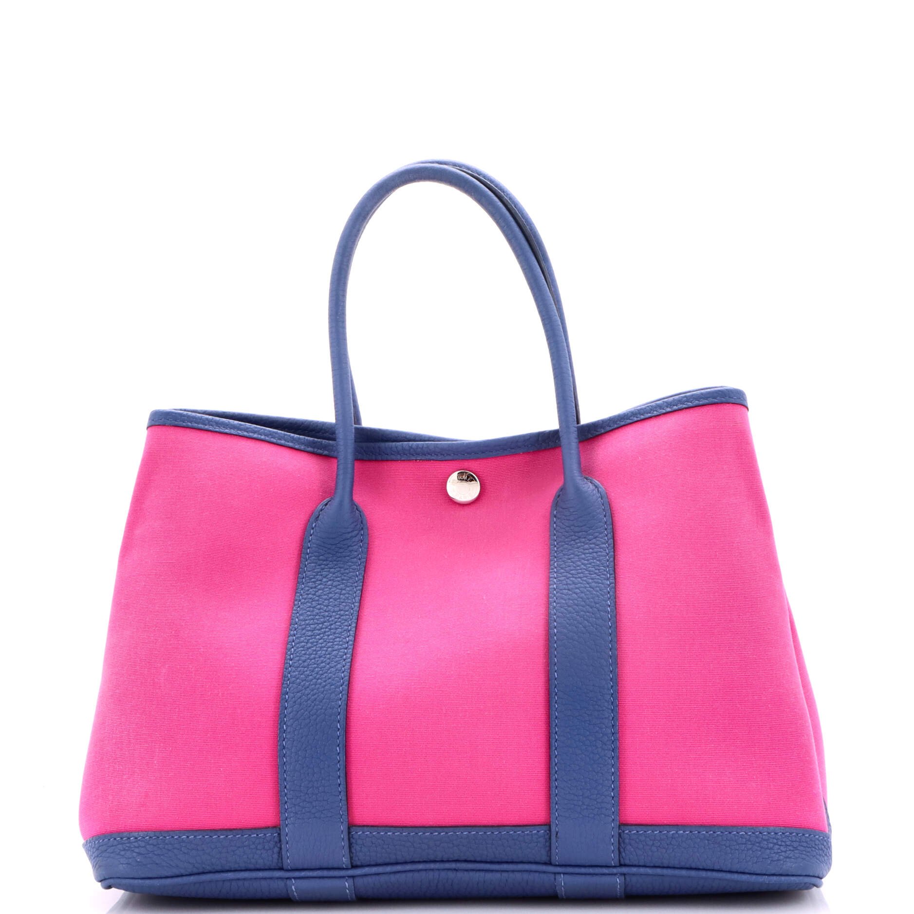 Hermes Garden Party Tote Toile and Leather 30