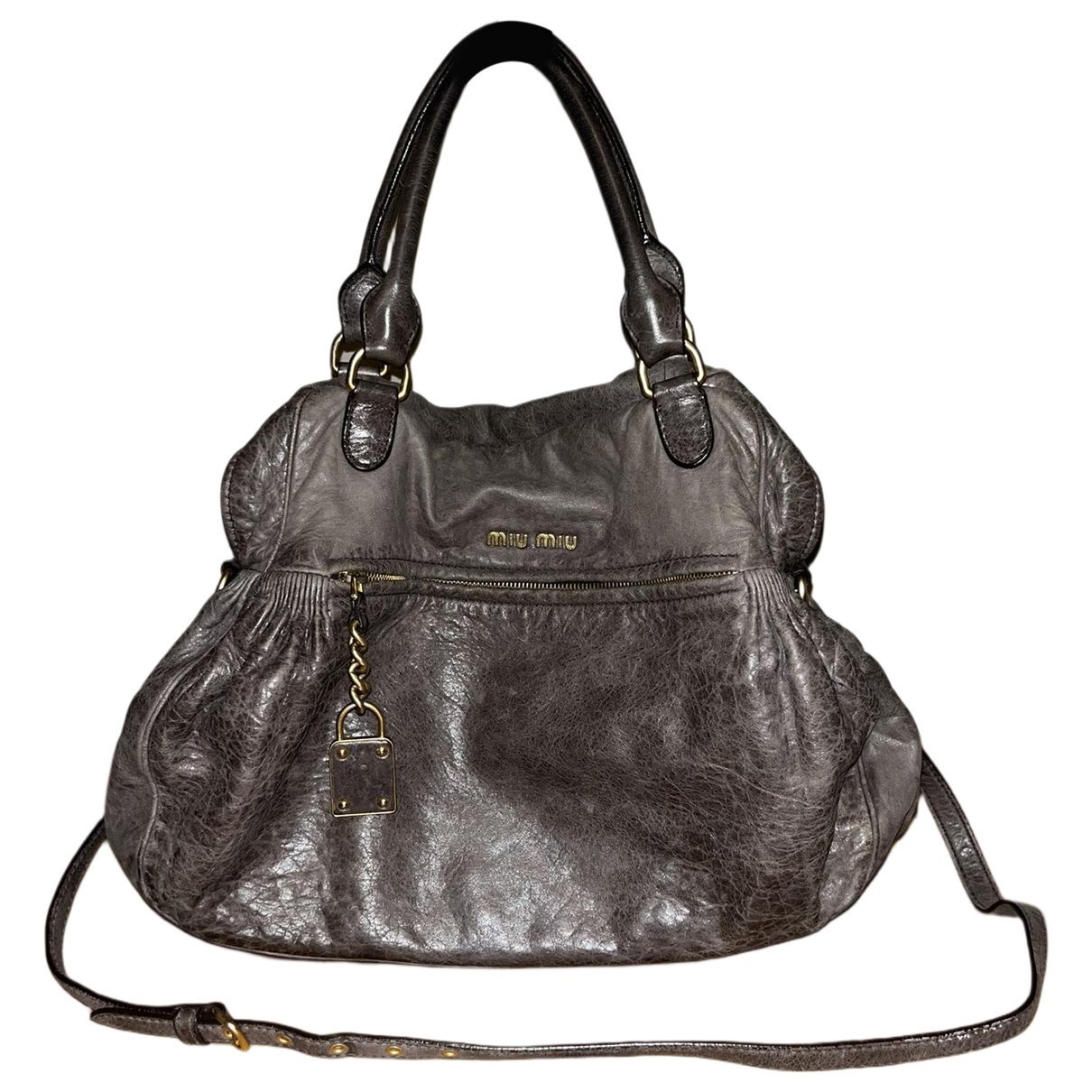 Vitello leather handbag