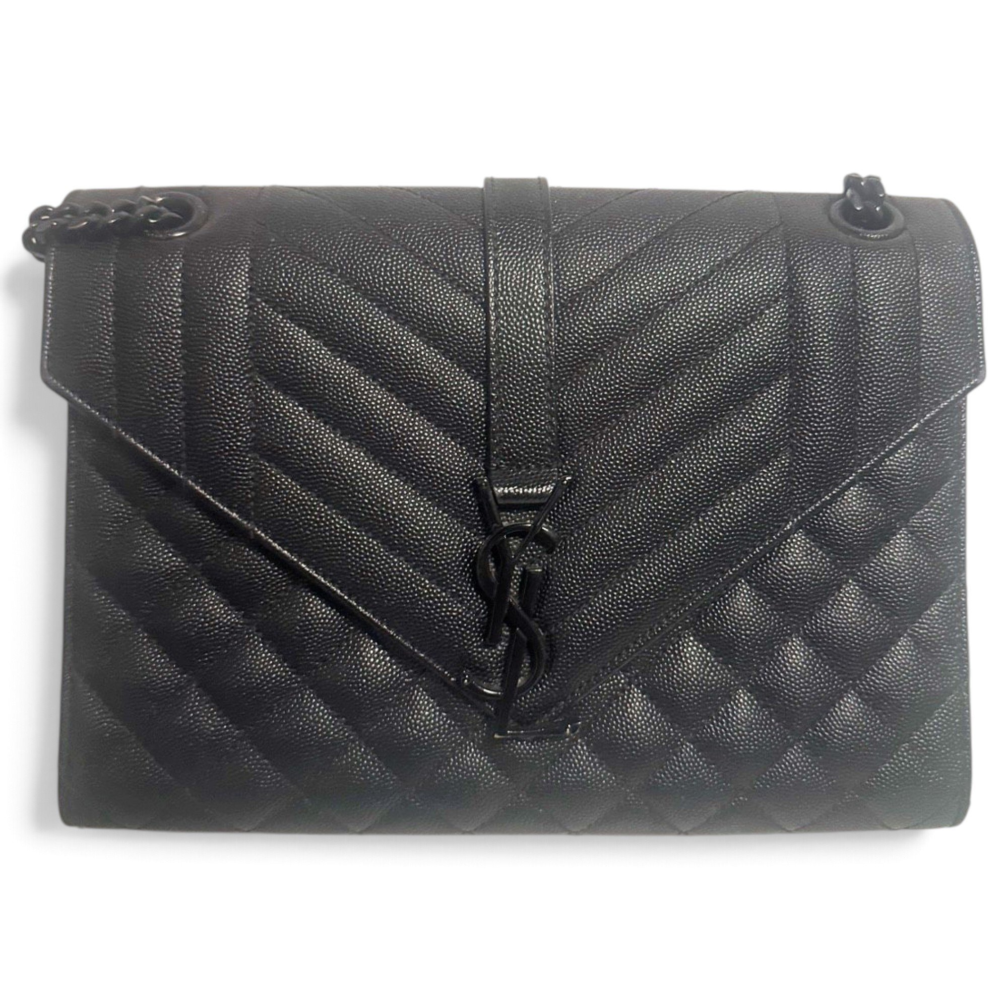 Collége monogramme leather handbag