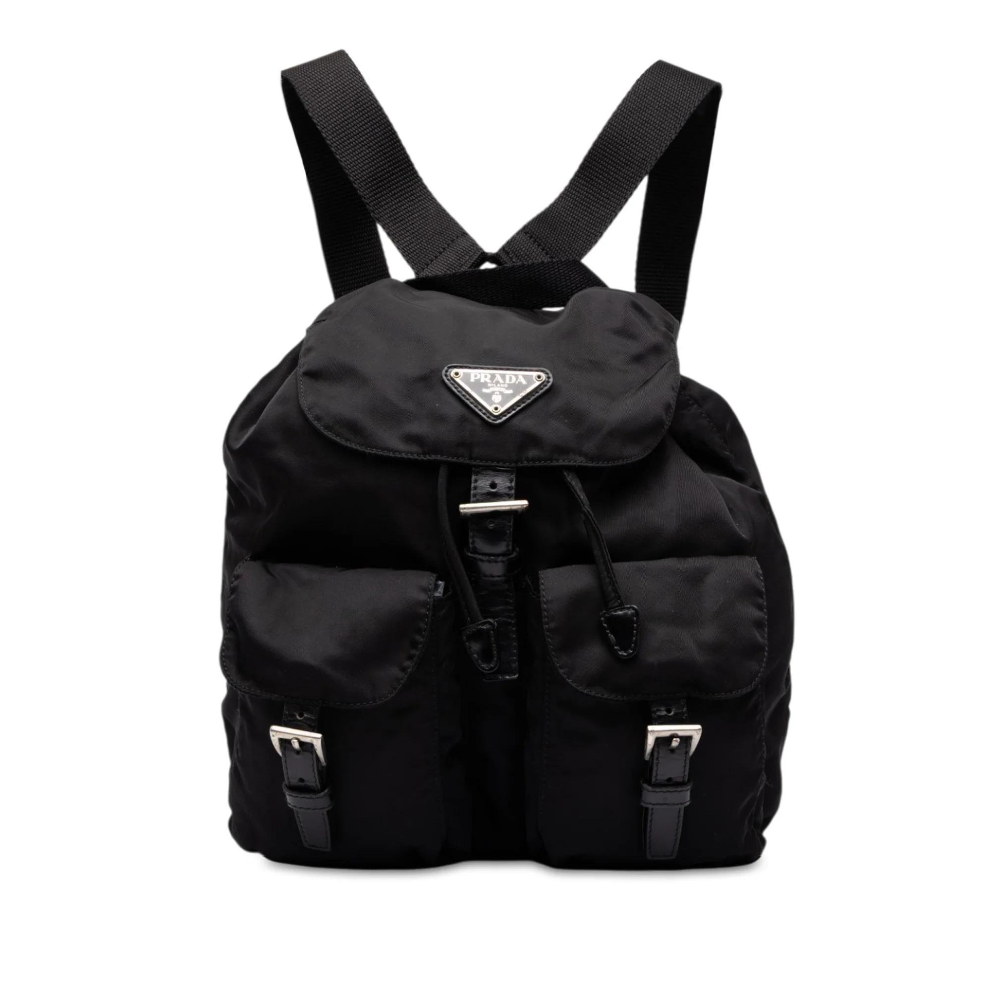 Leather backpack