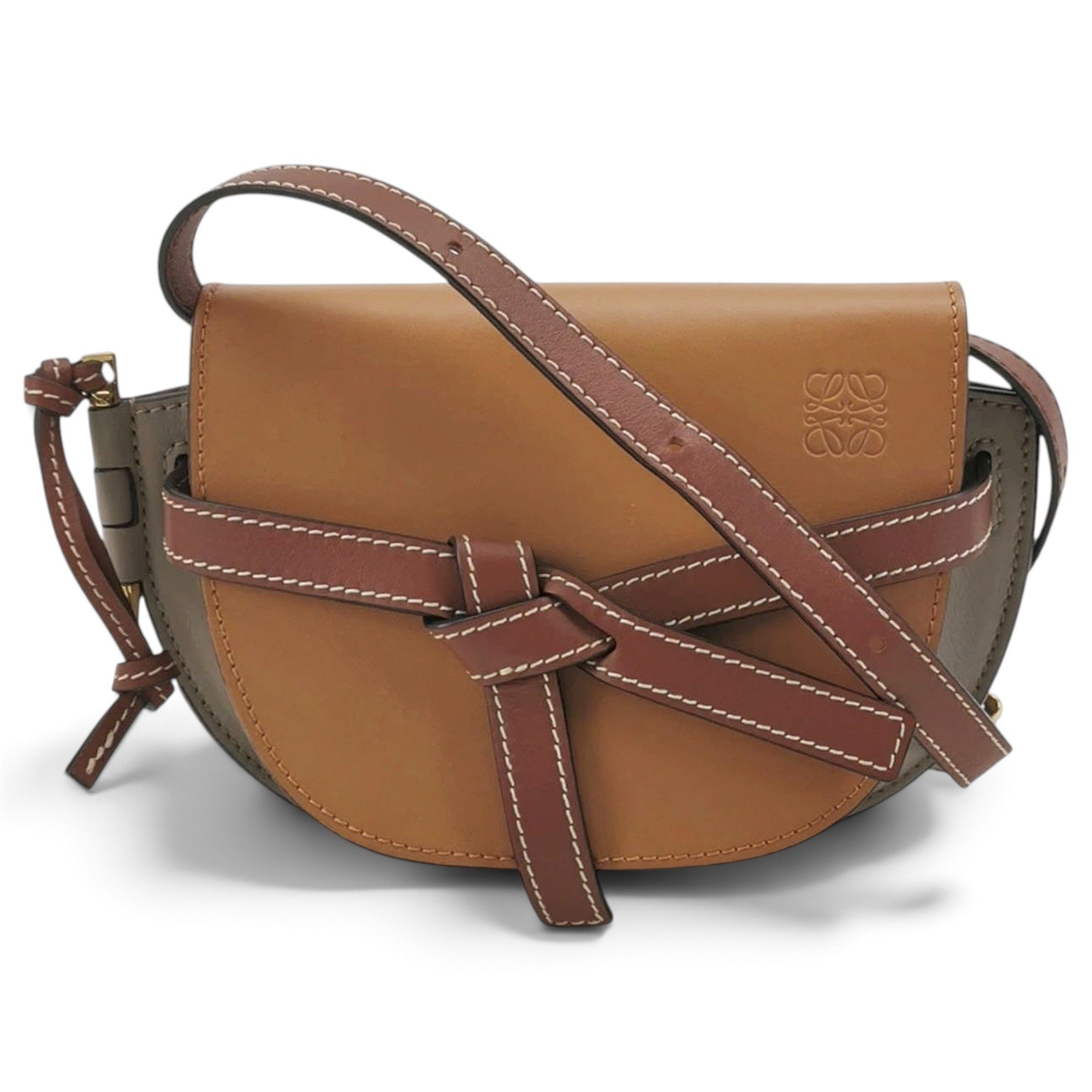 Gate leather handbag