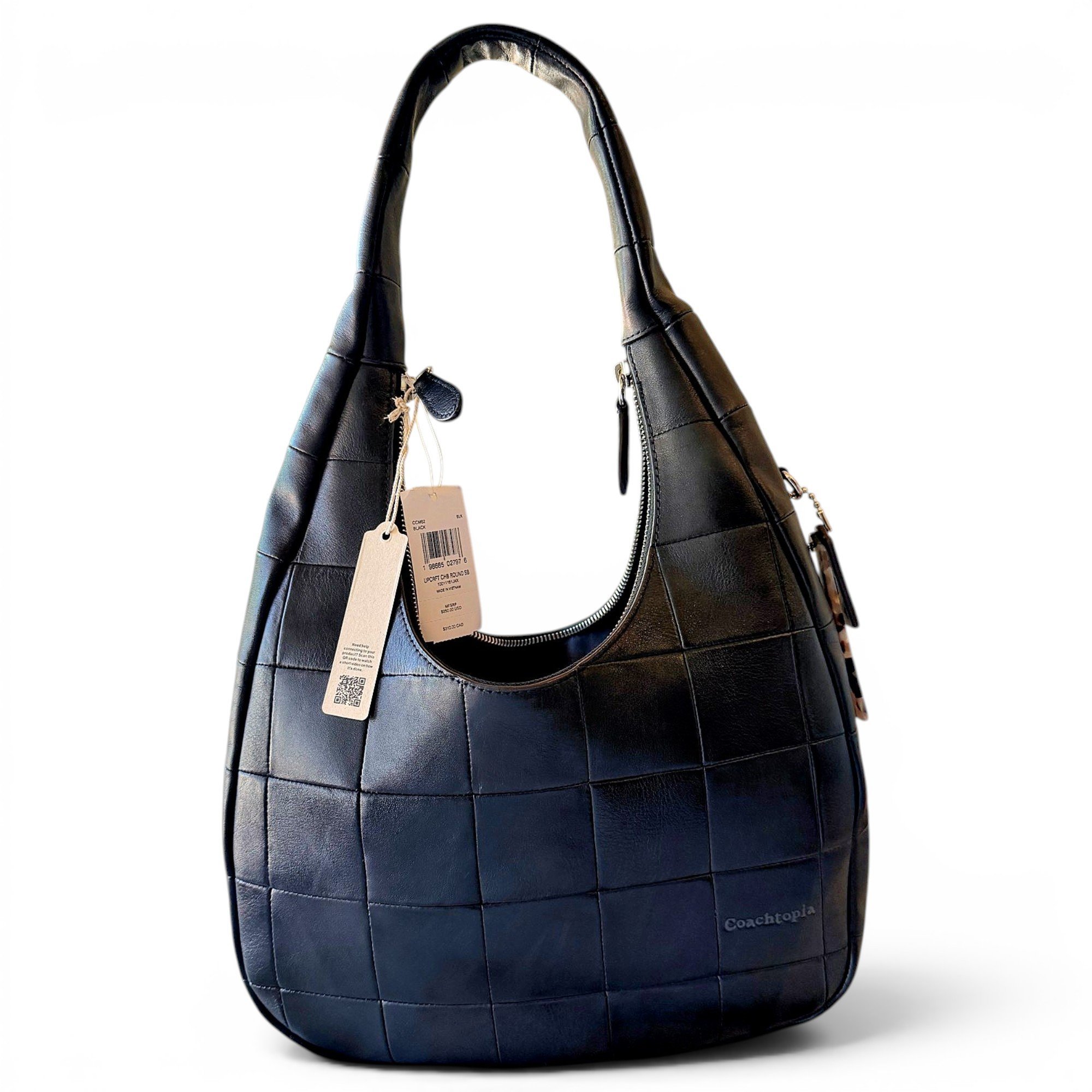 Leather handbag