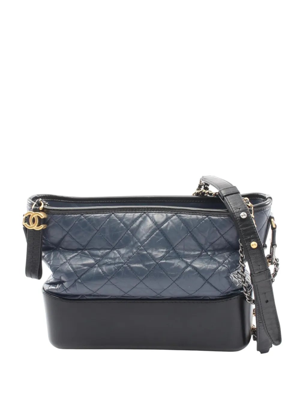 2019 Medium Bicolor Aged Calfskin Gabrielle crossbody bag