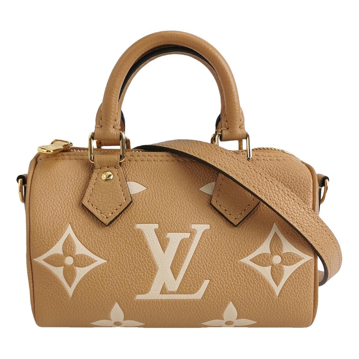 Speedy leather handbag