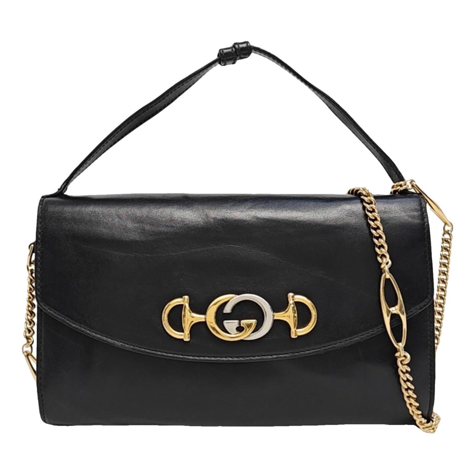 Zumi leather handbag