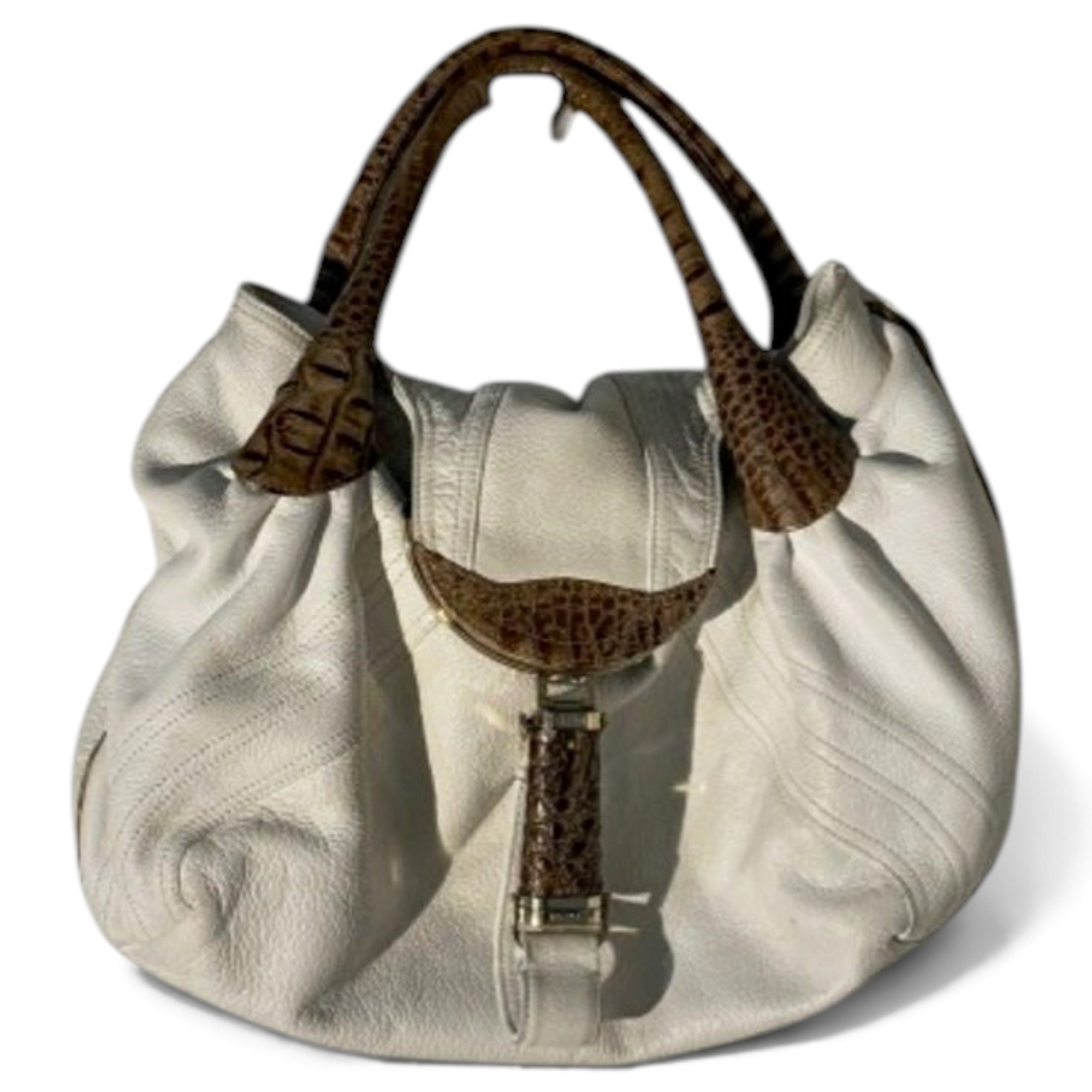 Spy leather handbag