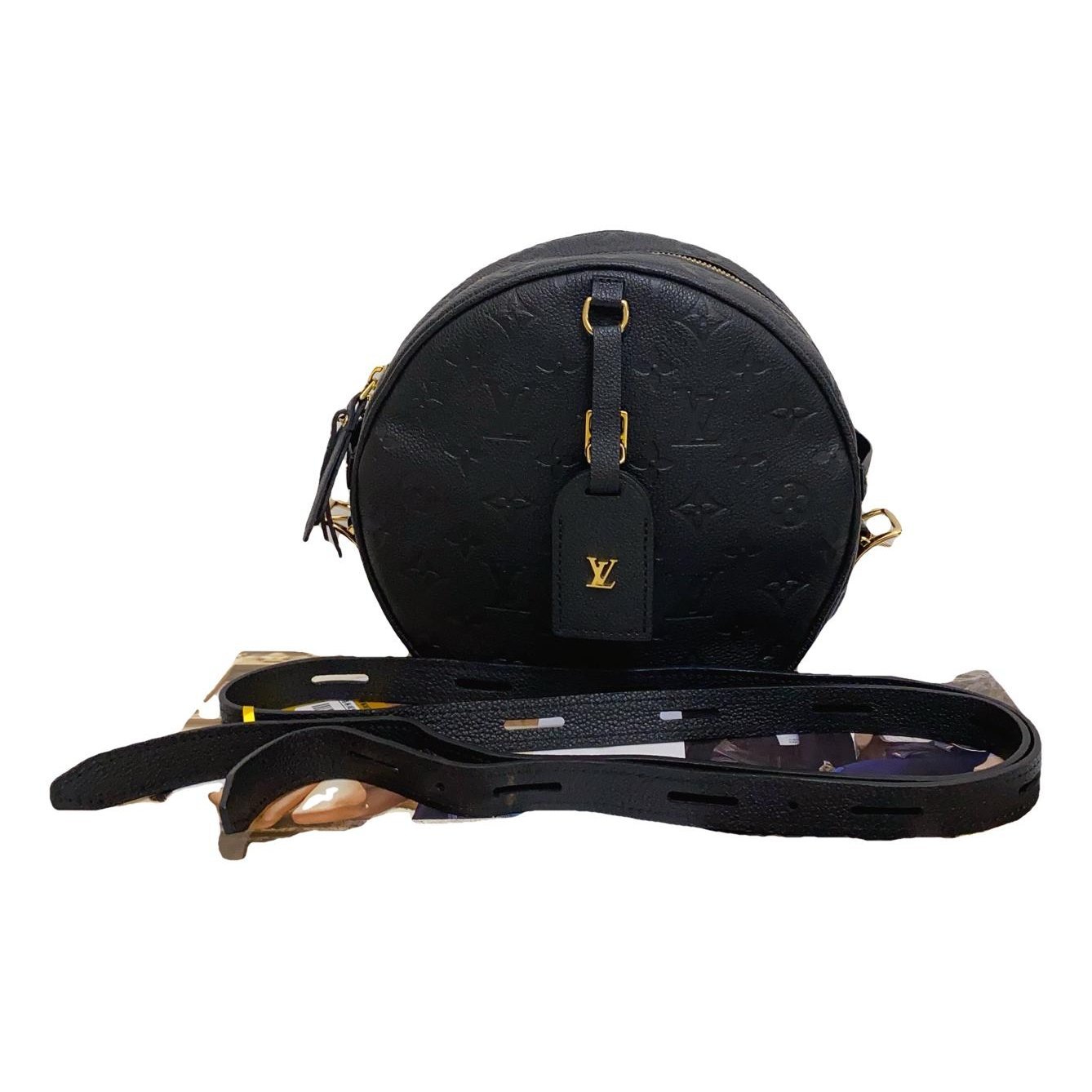 Boîte chapeau souple leather handbag