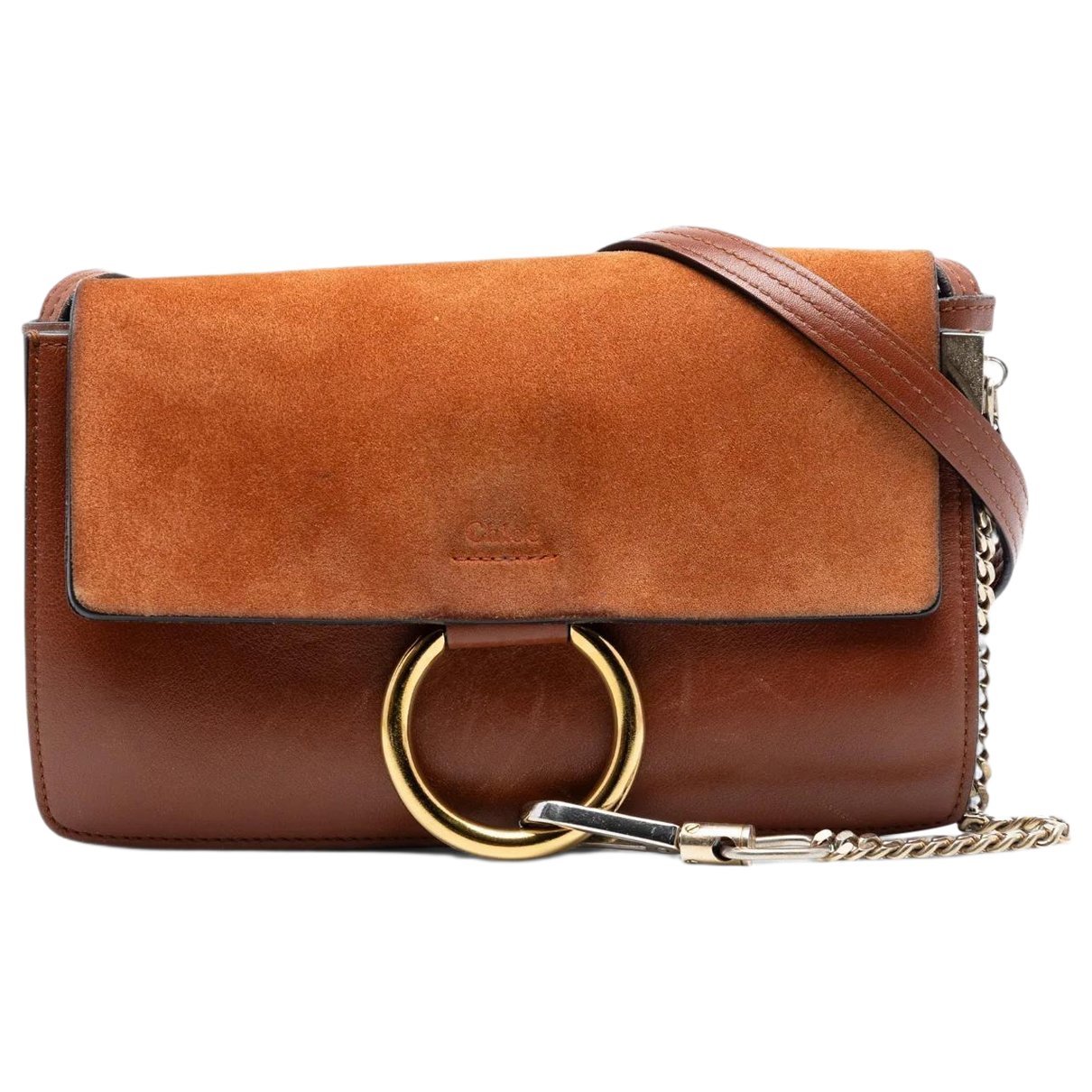 Faye leather crossbody bag