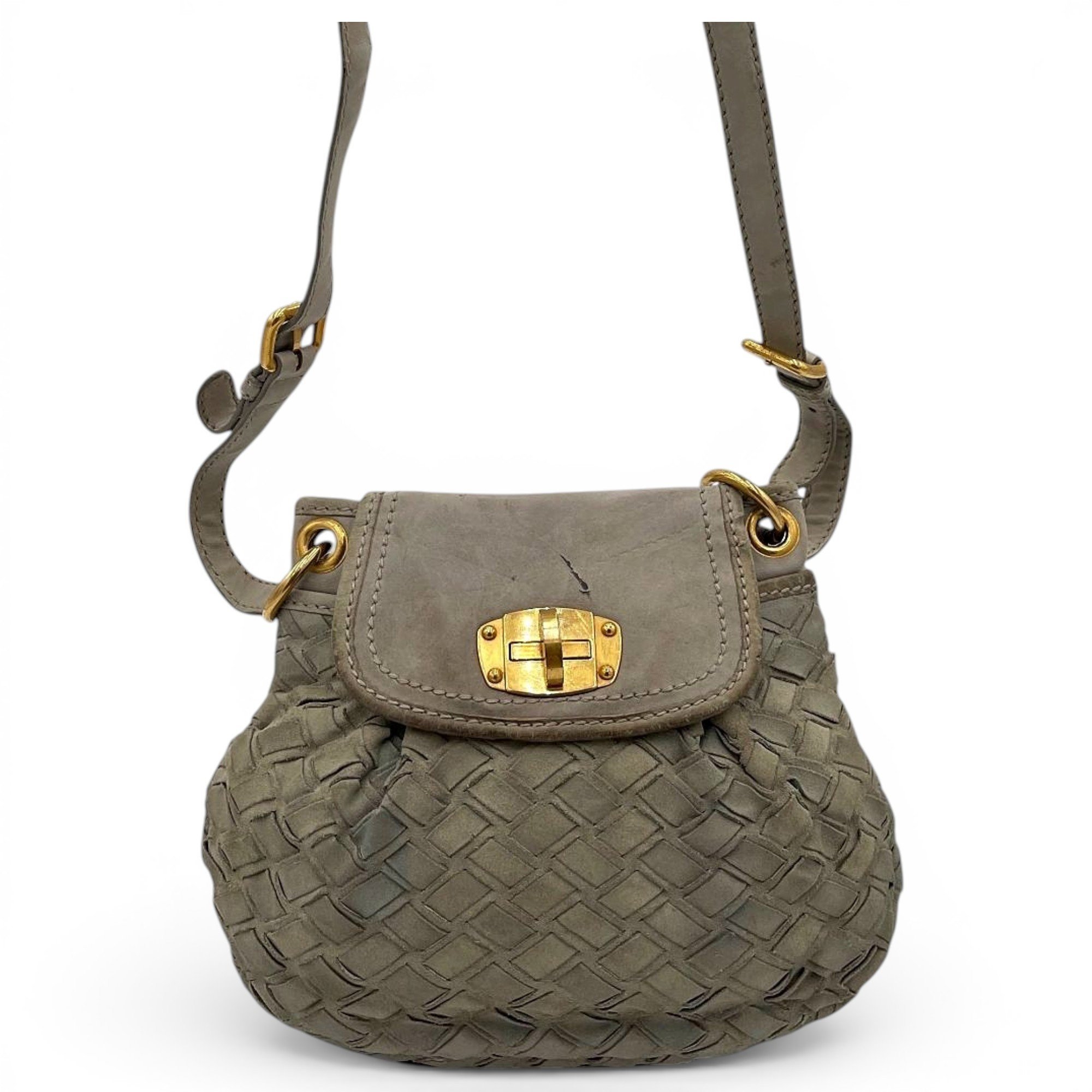 Leather handbag