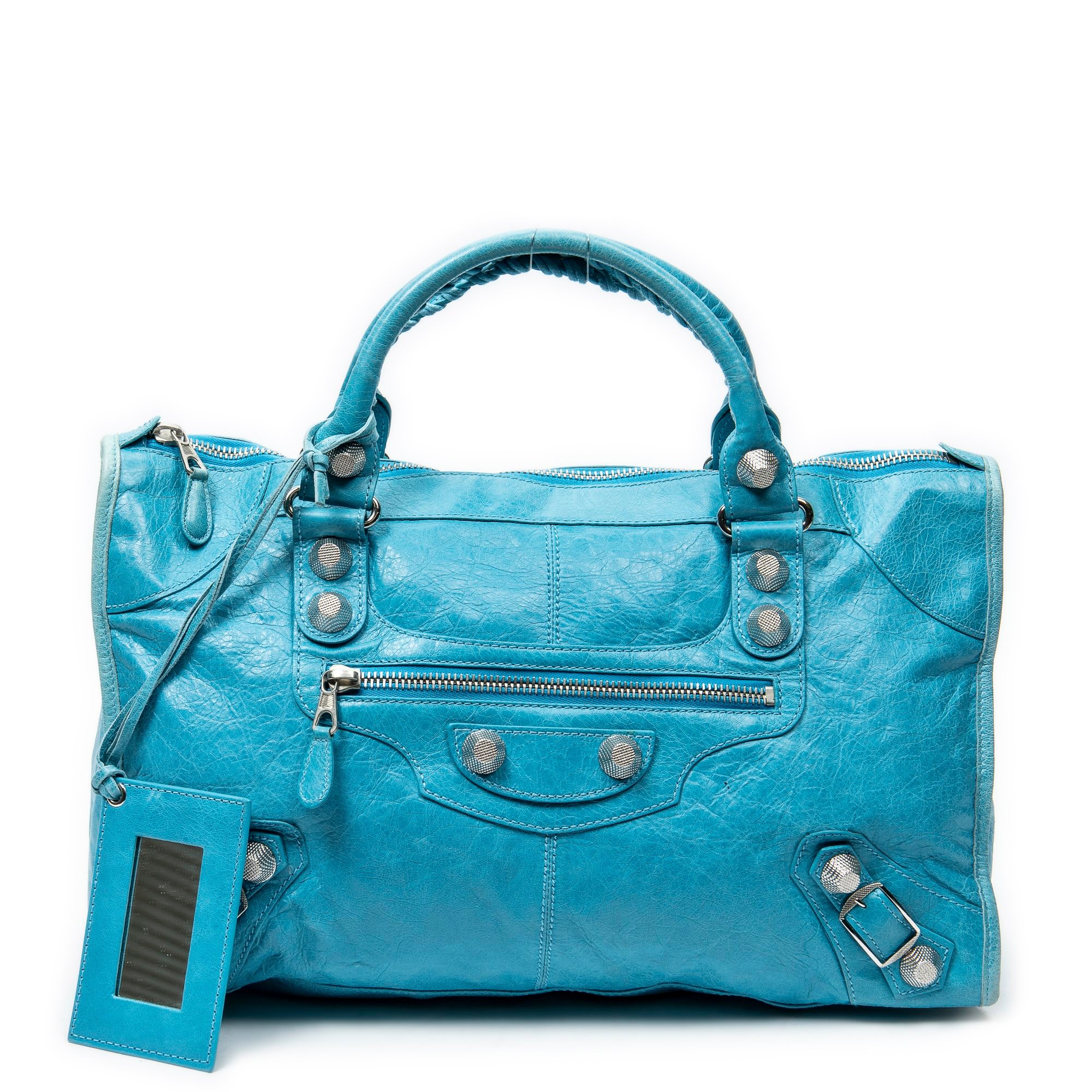 Balenciaga Work leather handbag