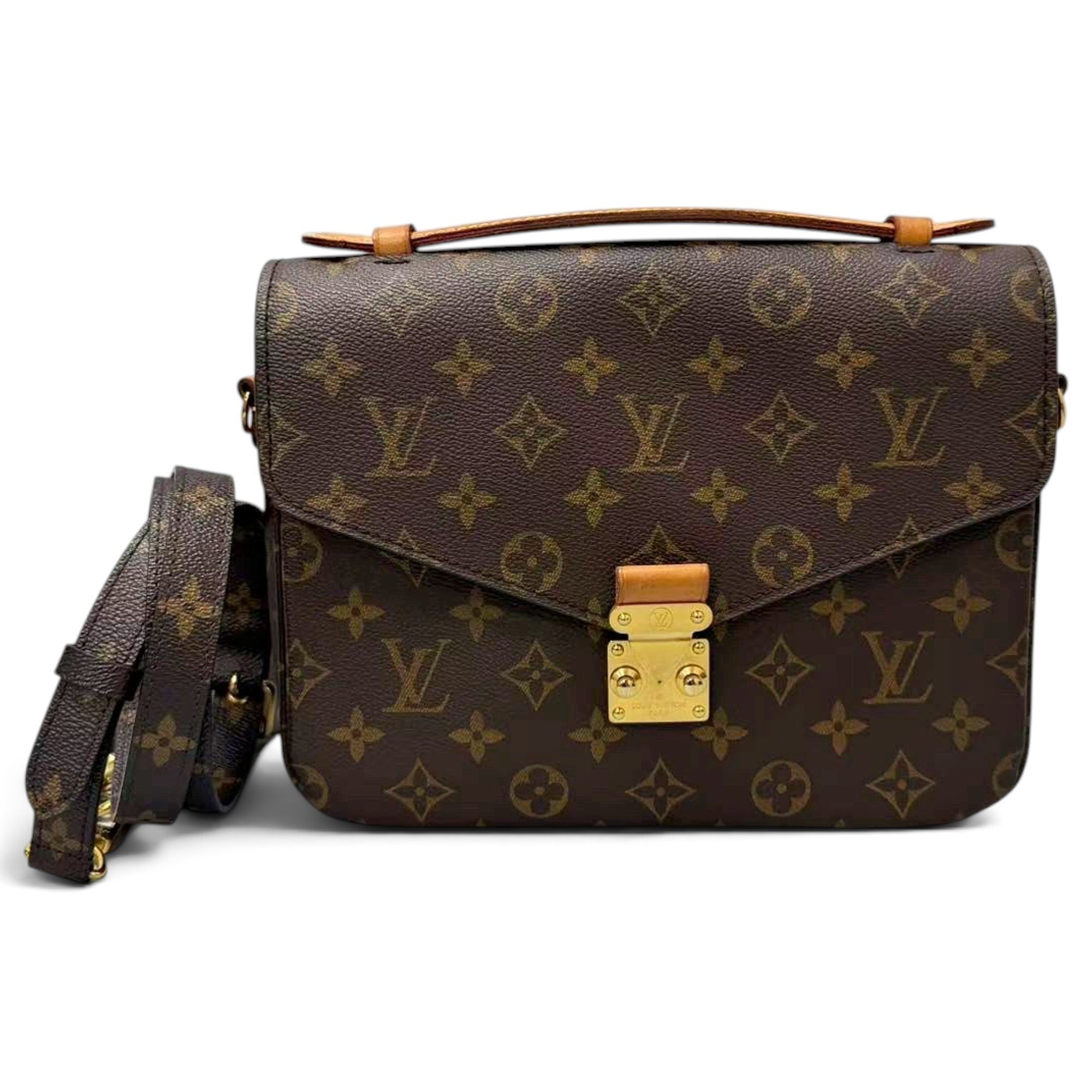 Metis leather crossbody bag