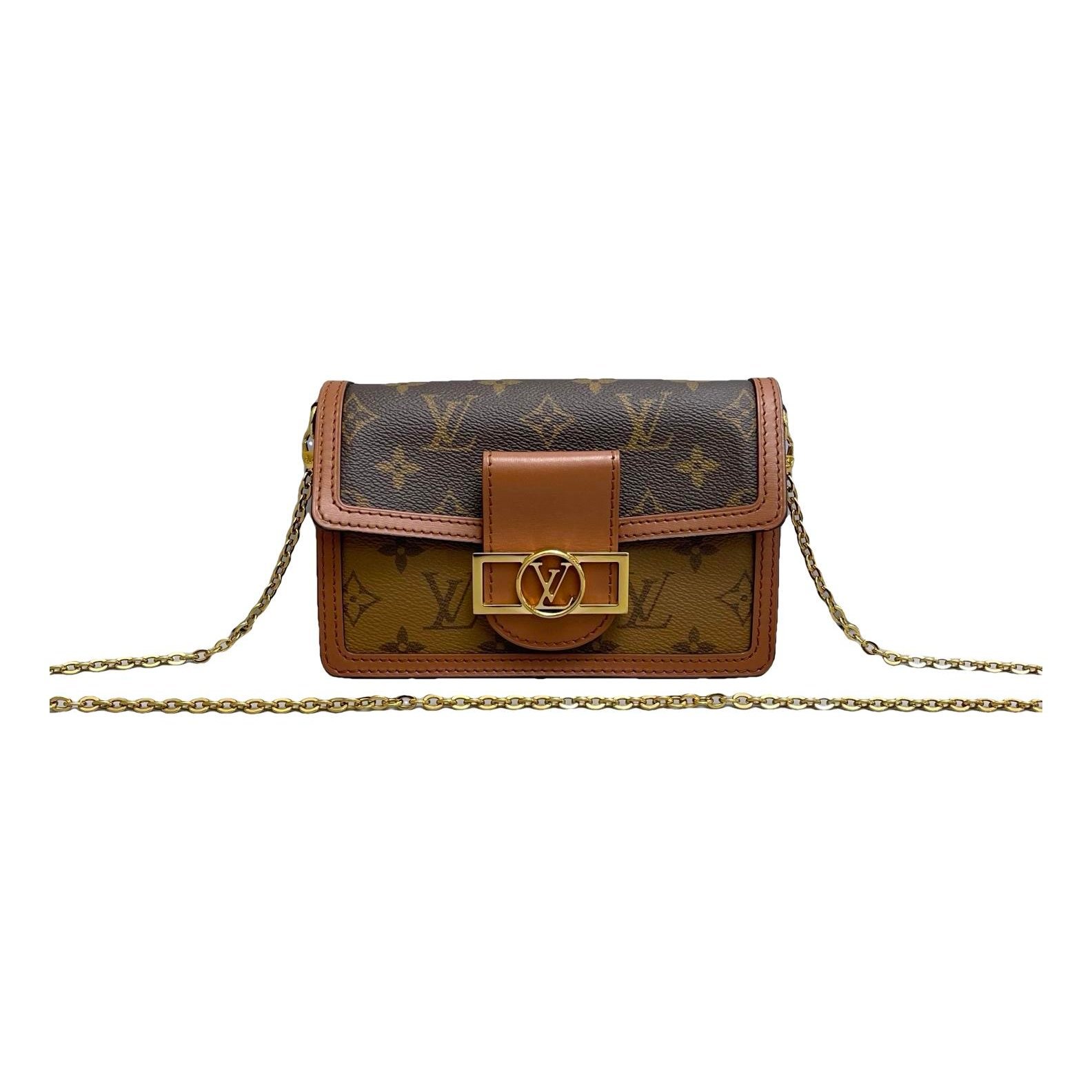 Louis Vuitton Dauphine leather handbag