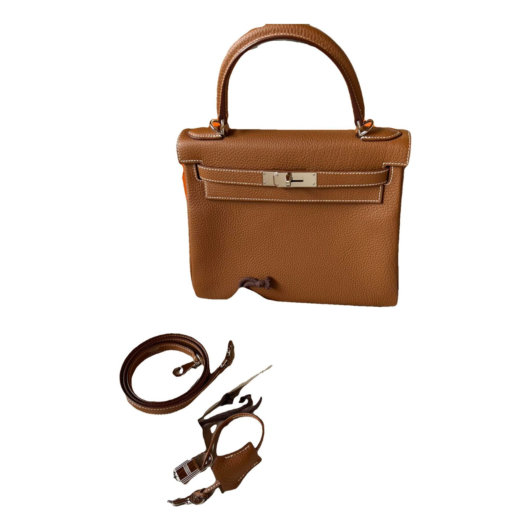 Kelly 28 leather handbag